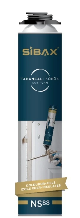 Sibax NS88 Poliüretan Tabancalı Köpük 750 ml