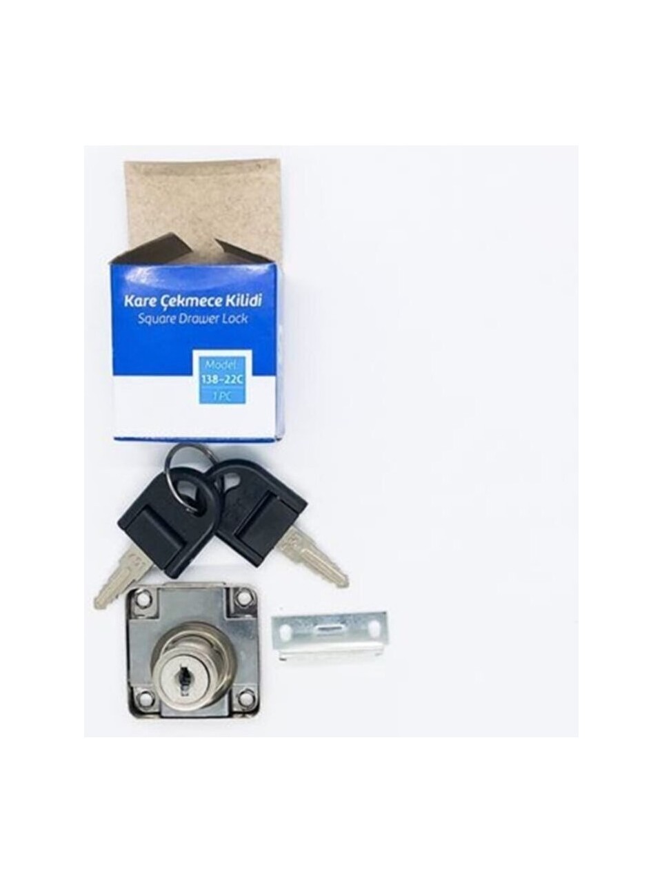STD KARE ÇEKMECE KİLİDİ 138-22C