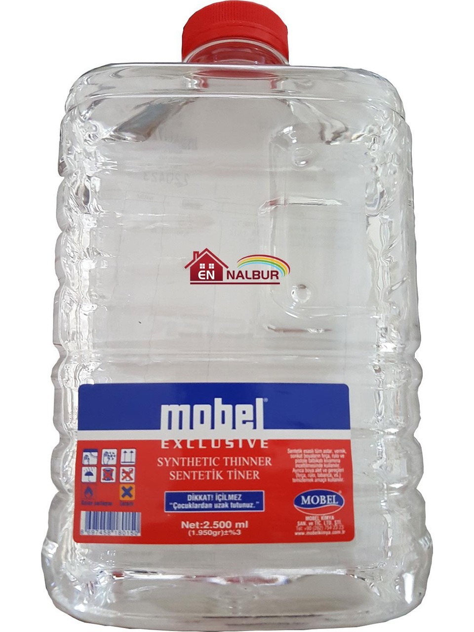 MOBEL SENTETİK TİNER 2500ML