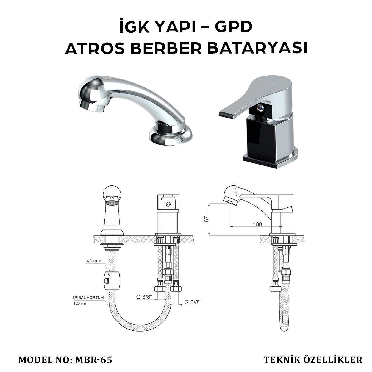 İGK YAPI - GPD MBR65 ATROS BERBER BATARYASI