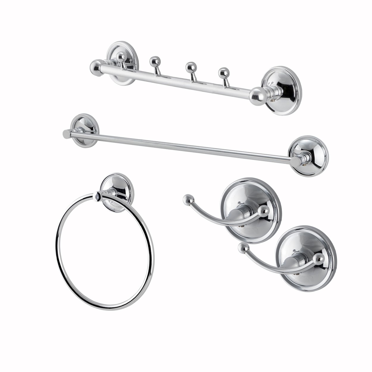 İGK YAPI | CLK Banyo Bella Serisi Banyo Aksesuar Seti -6(5 Parça)