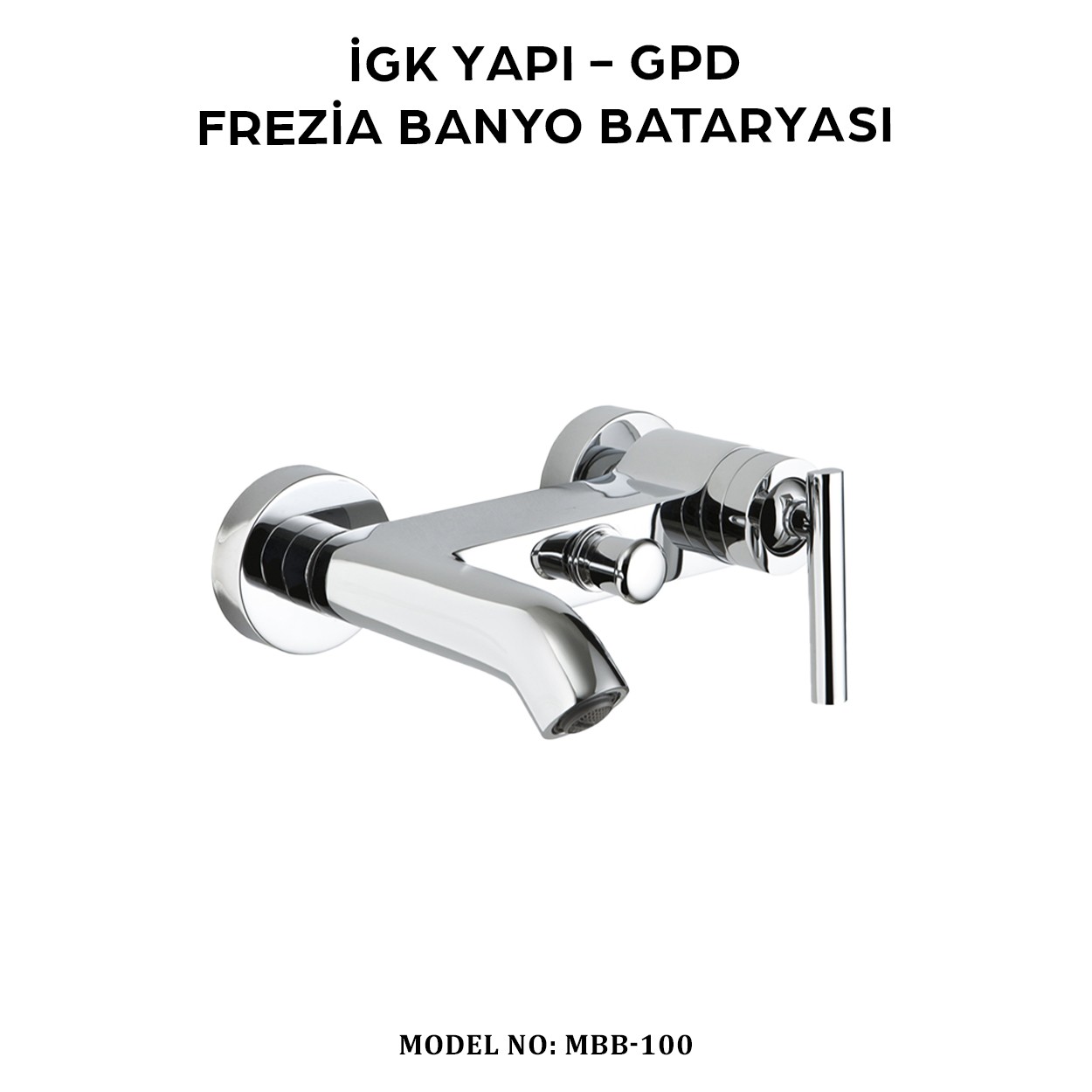 İGK YAPI - GPD MBB100 FREZİA BANYO BATARYASI