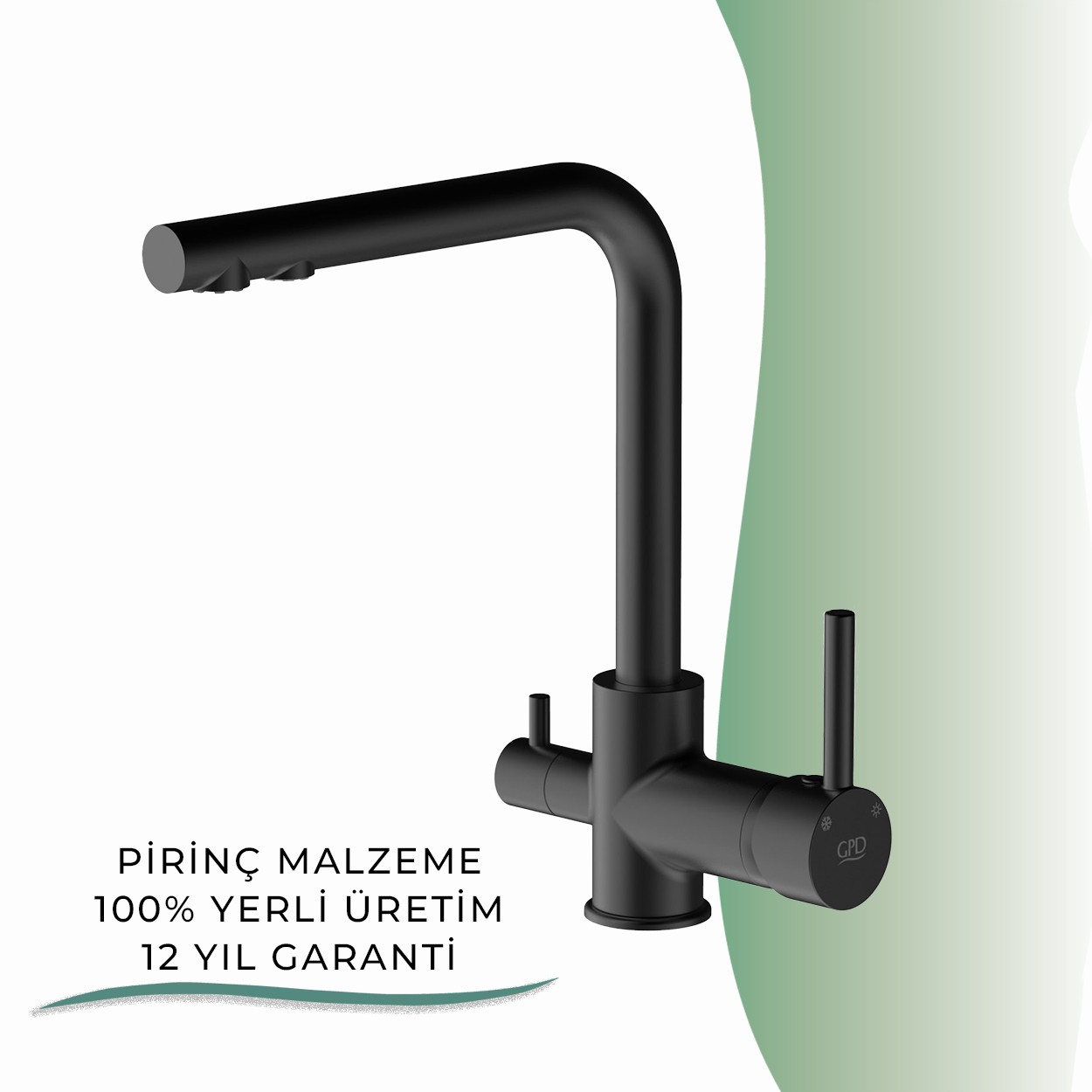 İGK YAPI - GPD MAR71-S Espina Arıtma Çıkışlı Eviye Bataryası