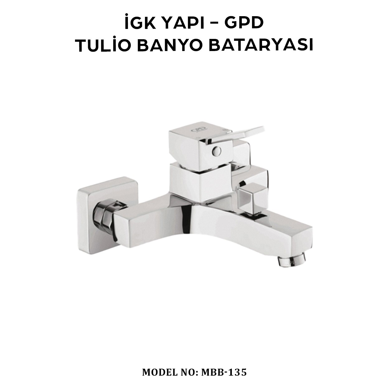 İGK YAPI - GPD MBB135 TULİO BANYO BATARYASI