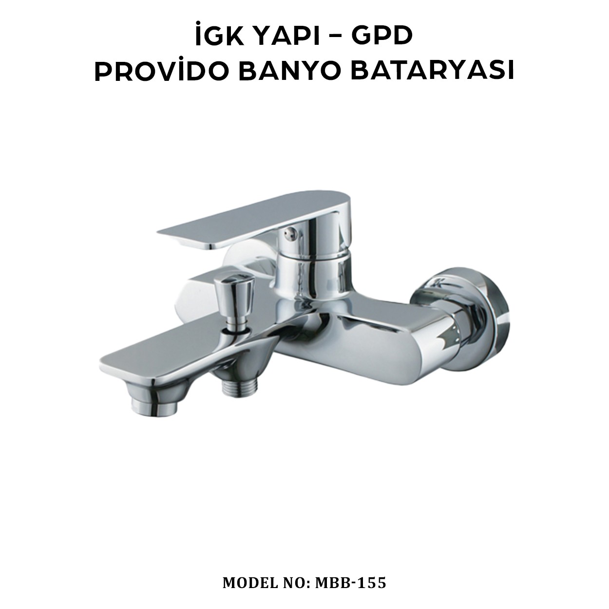 İGK YAPI - GPD MBB155 PROVİDO BANYO BATARYASI