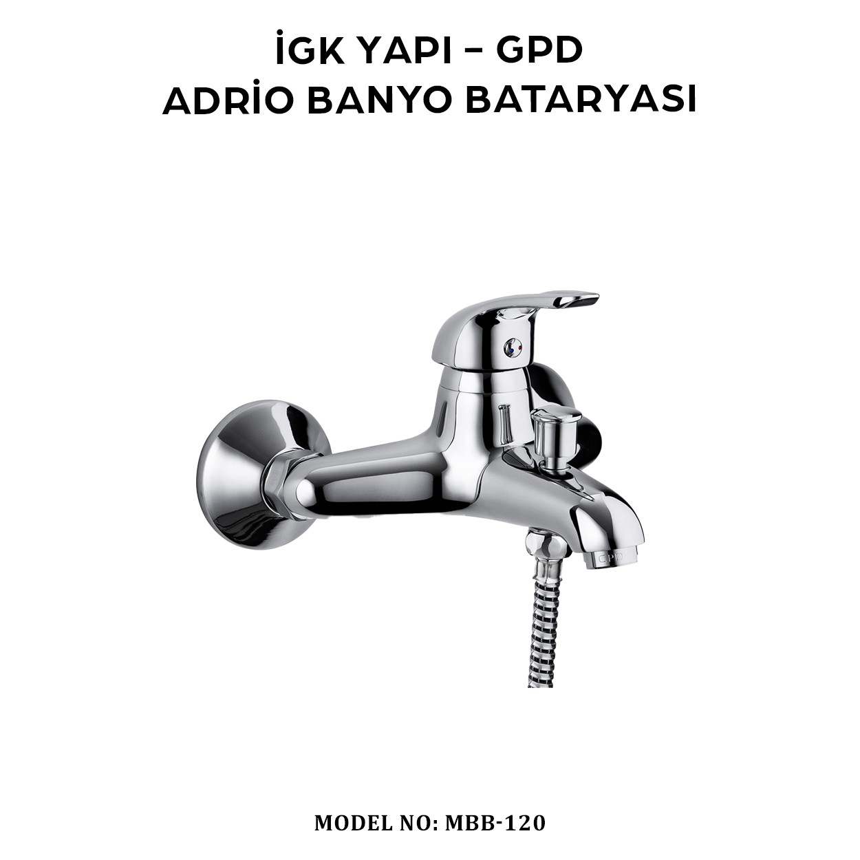 İGK YAPI - GPD MBB120 ADRİO BANYO BATARYASI