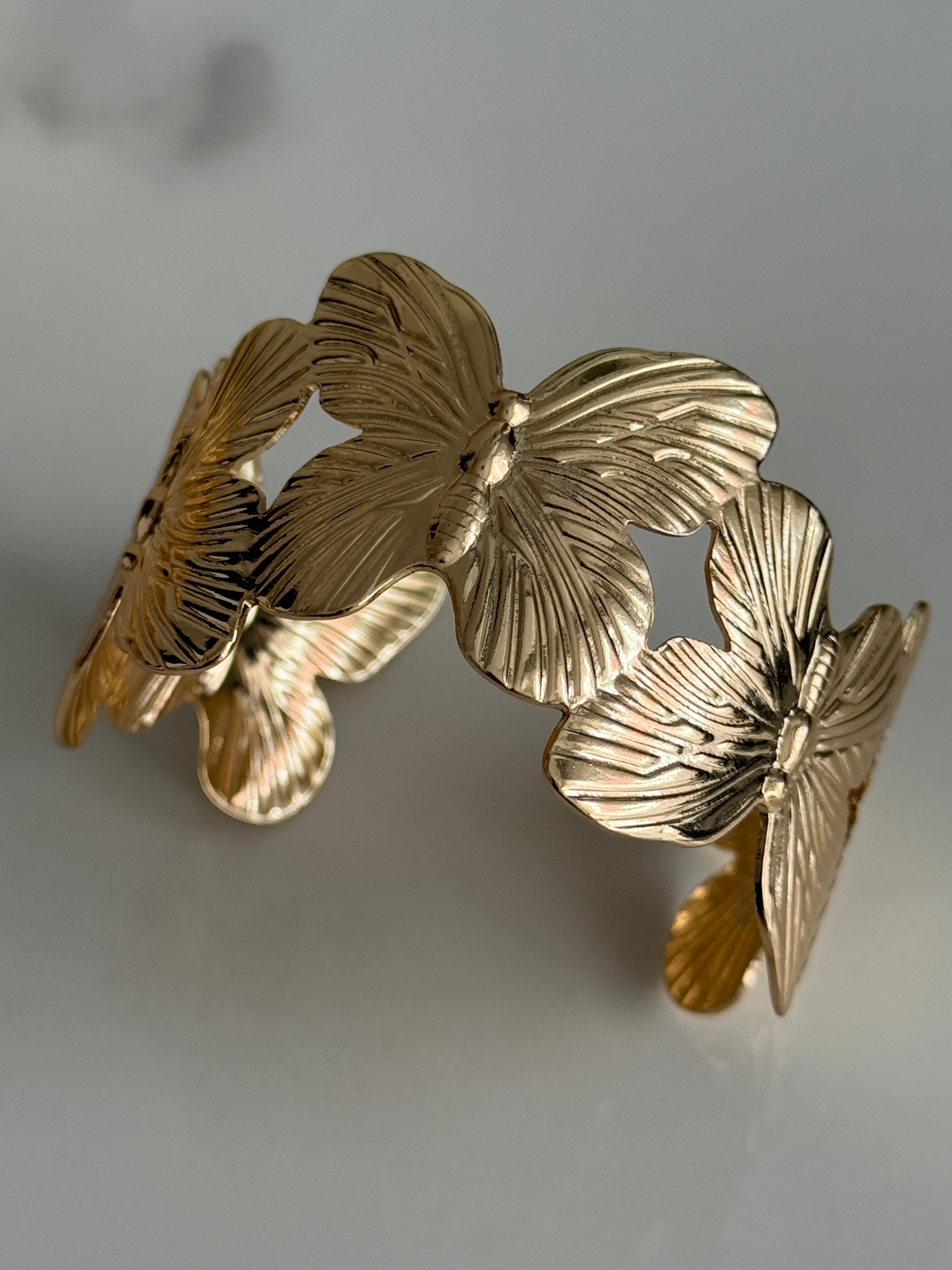 Vintage Butterfly Kelepçe
