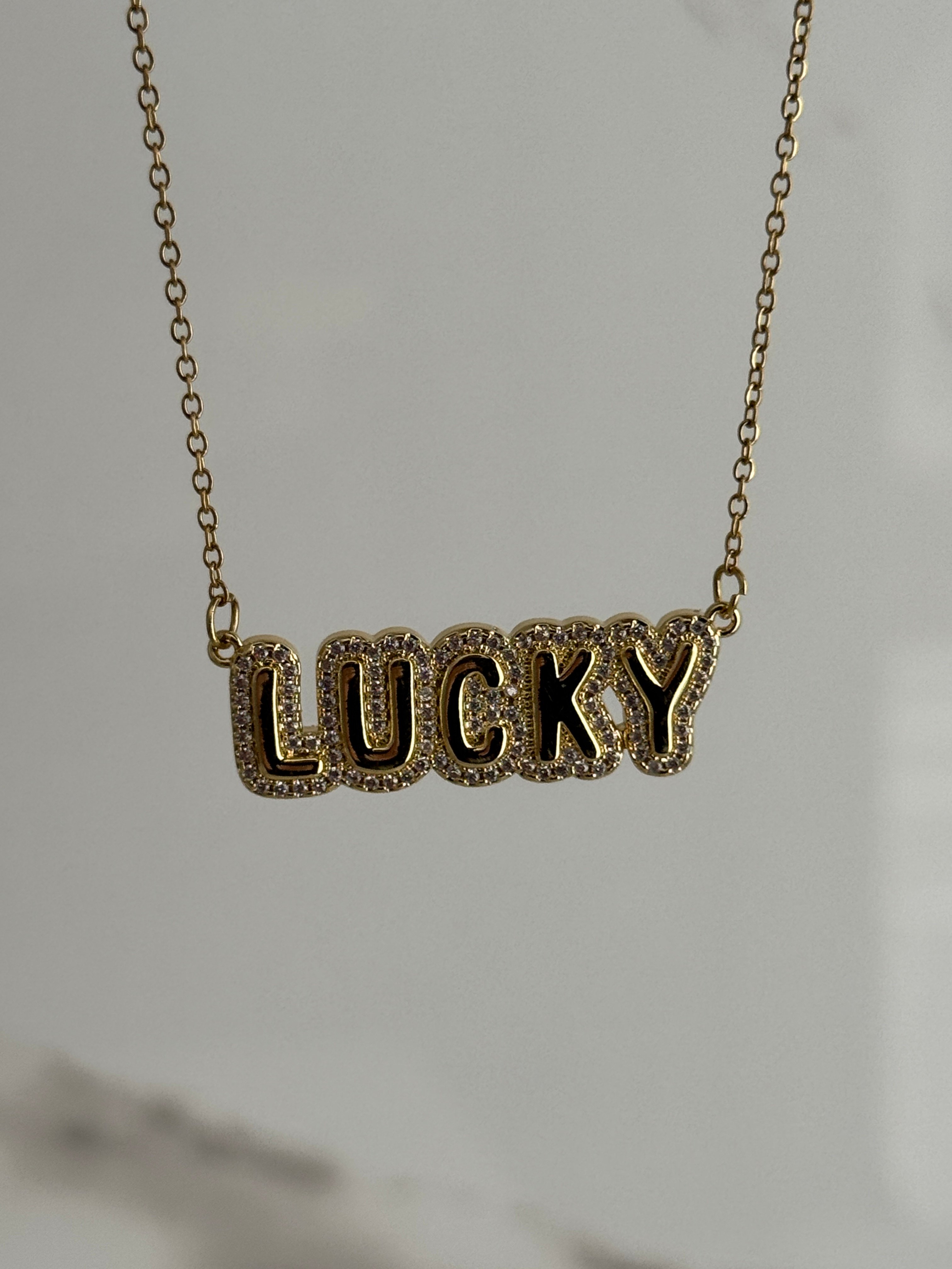 Çelik Lucky Kolye