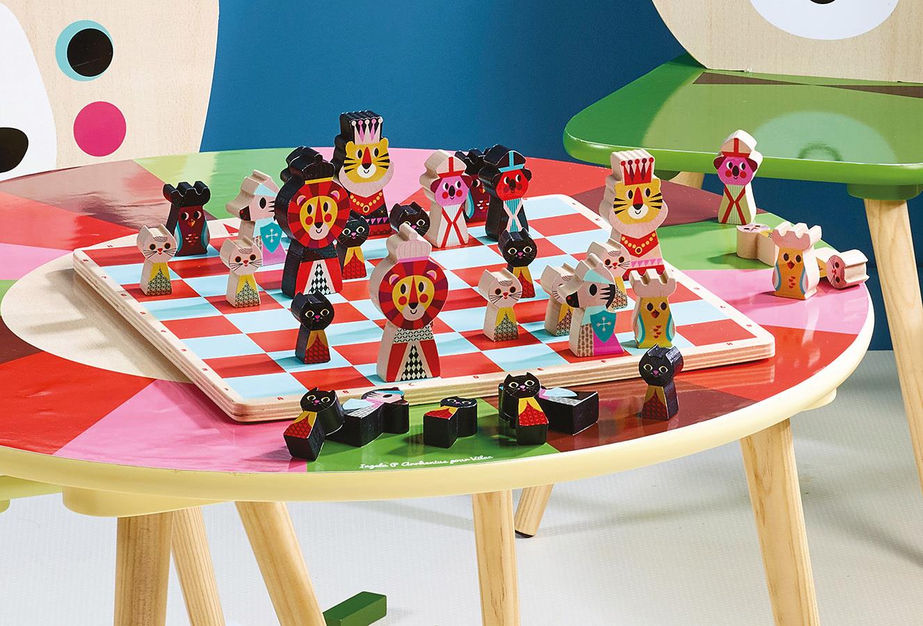 Ahşap İlk Satranç Takımı