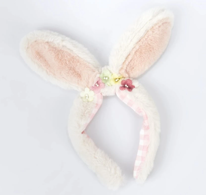 Peluş Tavşan Kulakları ve Kuyruk Seti