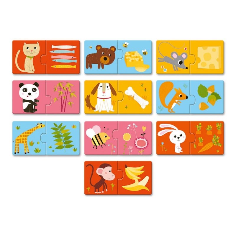 Djeco İkili Puzzle - Duo Dinner