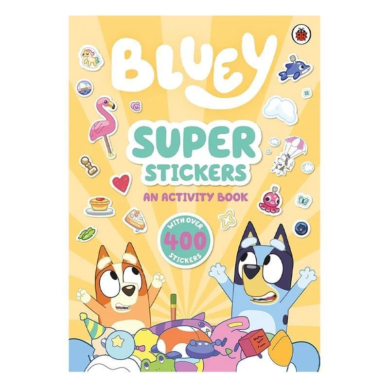 Bluey - Super Stickers An Activity Book