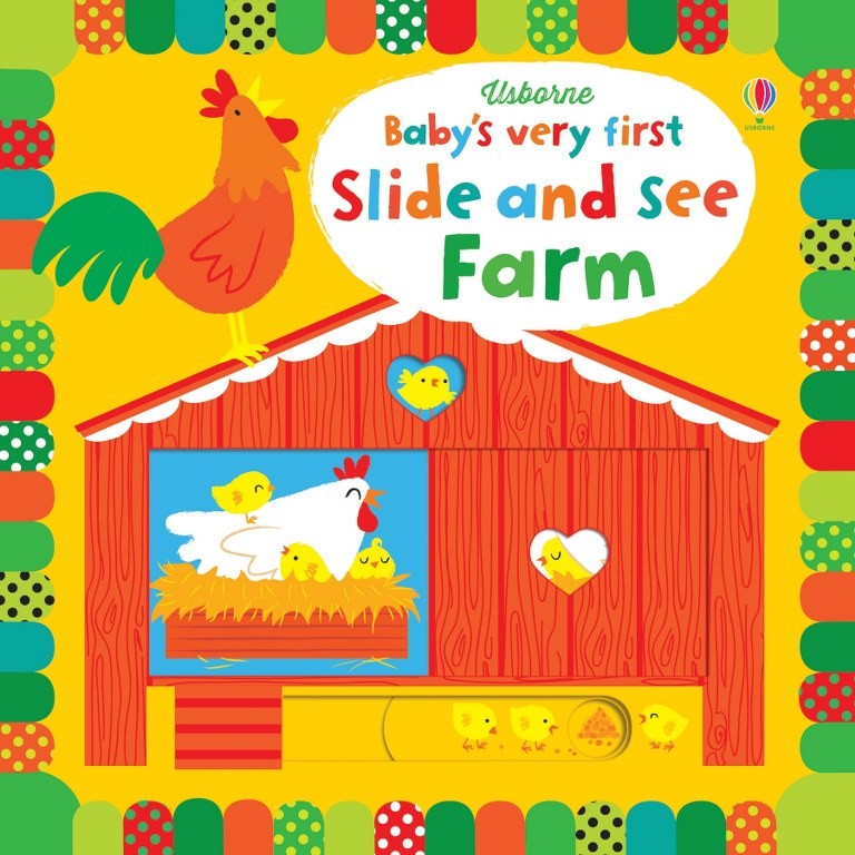 Baby's very first Slide and See Farm