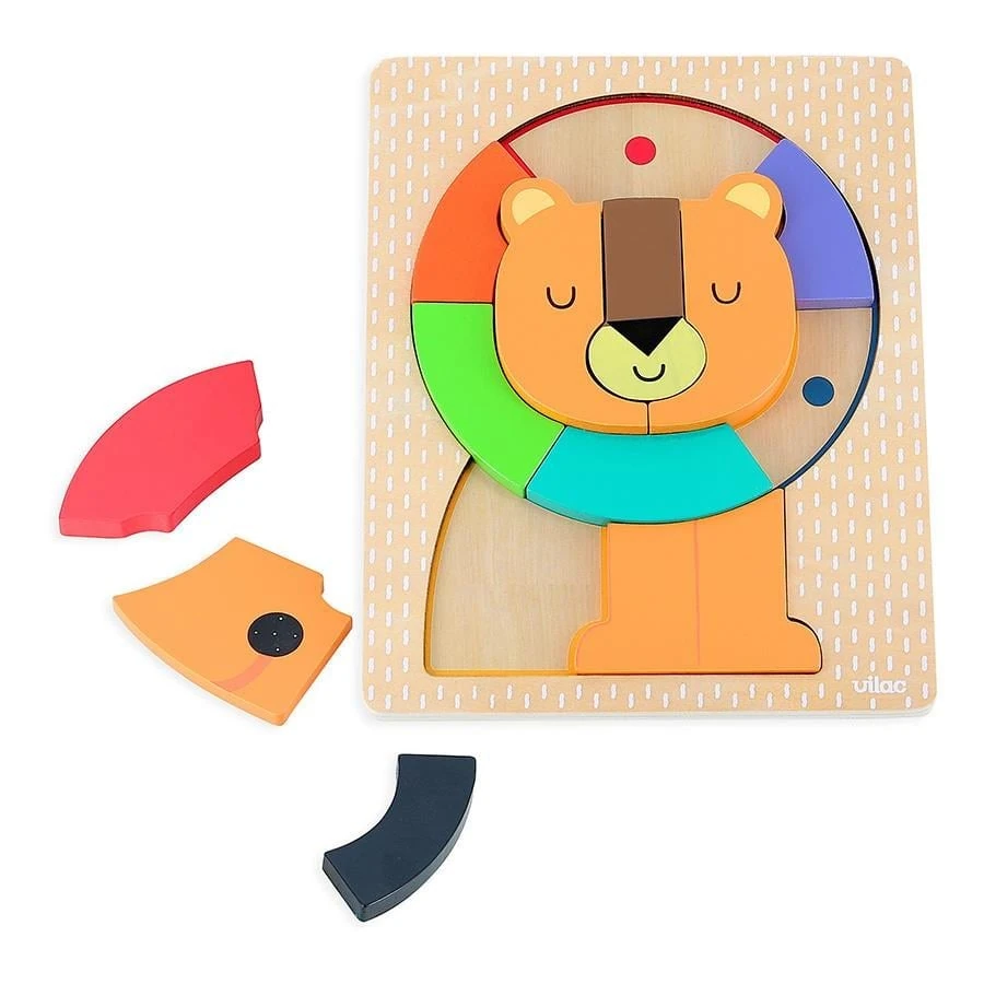 Ahşap Puzzle - Aslan