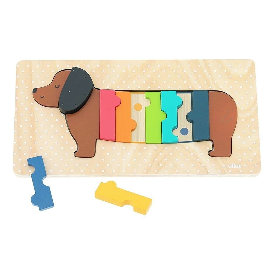 Ahşap Puzzle - Köpek