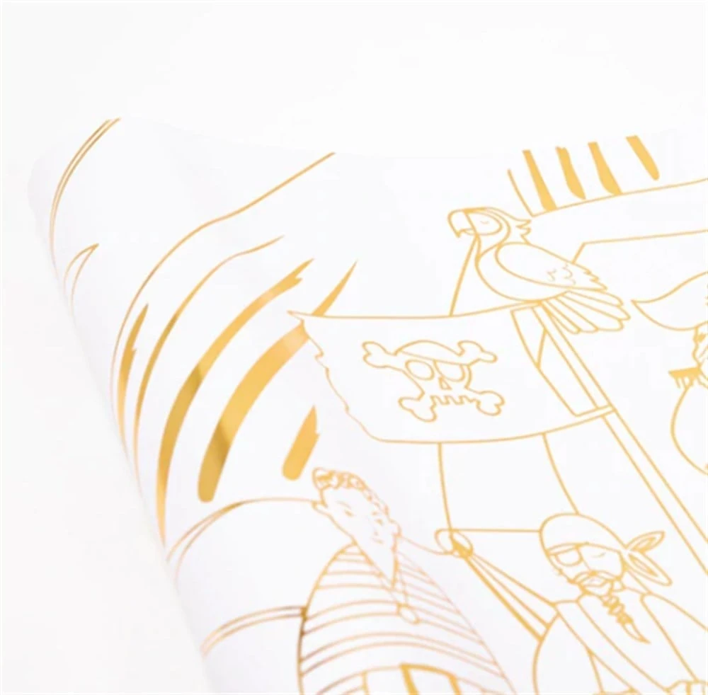 Pirate Colouring Posters - Korsan Boyamalı Poster