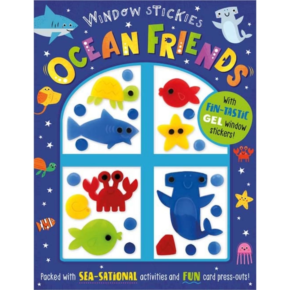 Window Stickles Ocean Friends