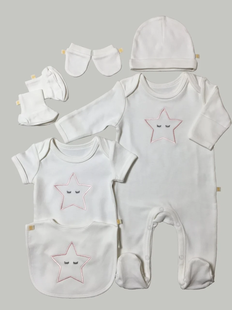 Pink Star Organik Set-KişiyeÖzel