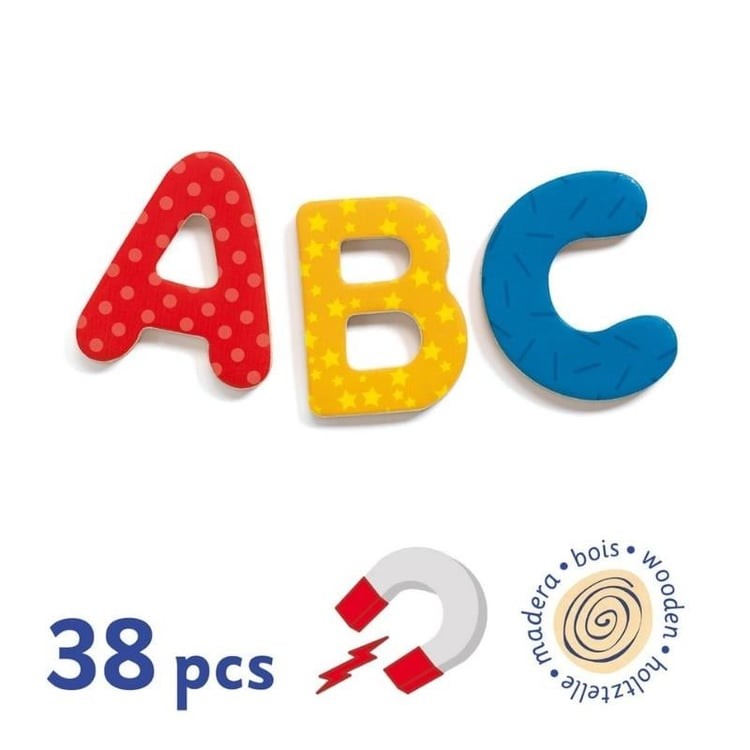 Djeco Mıknatıslı Oyunlar - 38 Big Letters