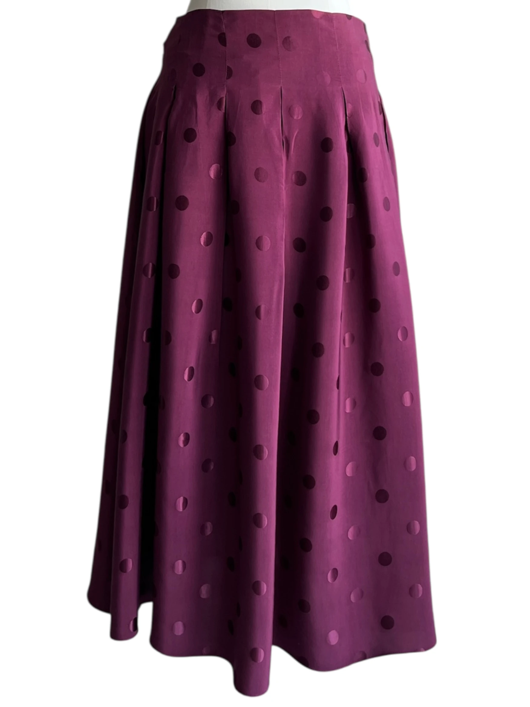 Limited: Puantiyeli Pembe Etek | SIYENDAS