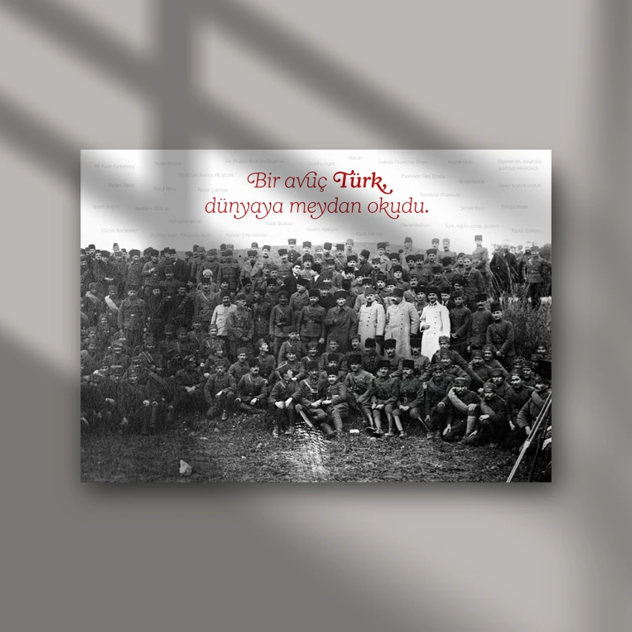 İstiklal Harbi Kumandanları Posteri (30x40)