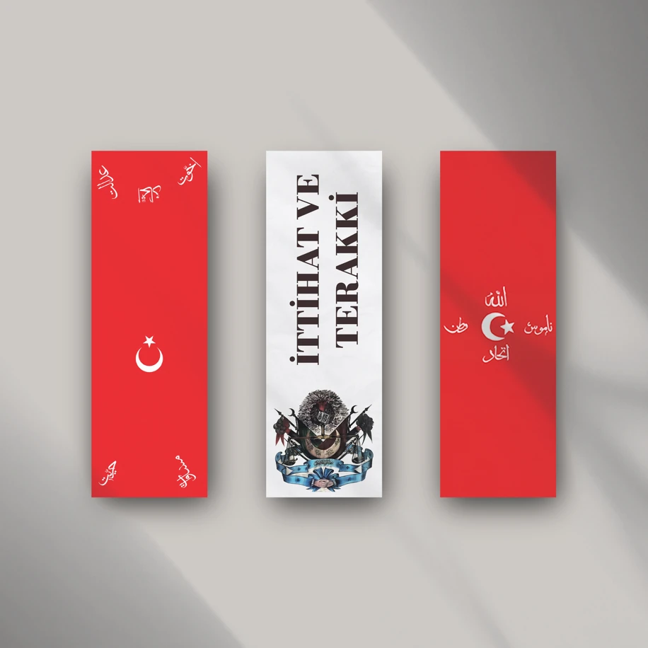 İttihat ve Terakki Ayraç Seti (Üçlü)