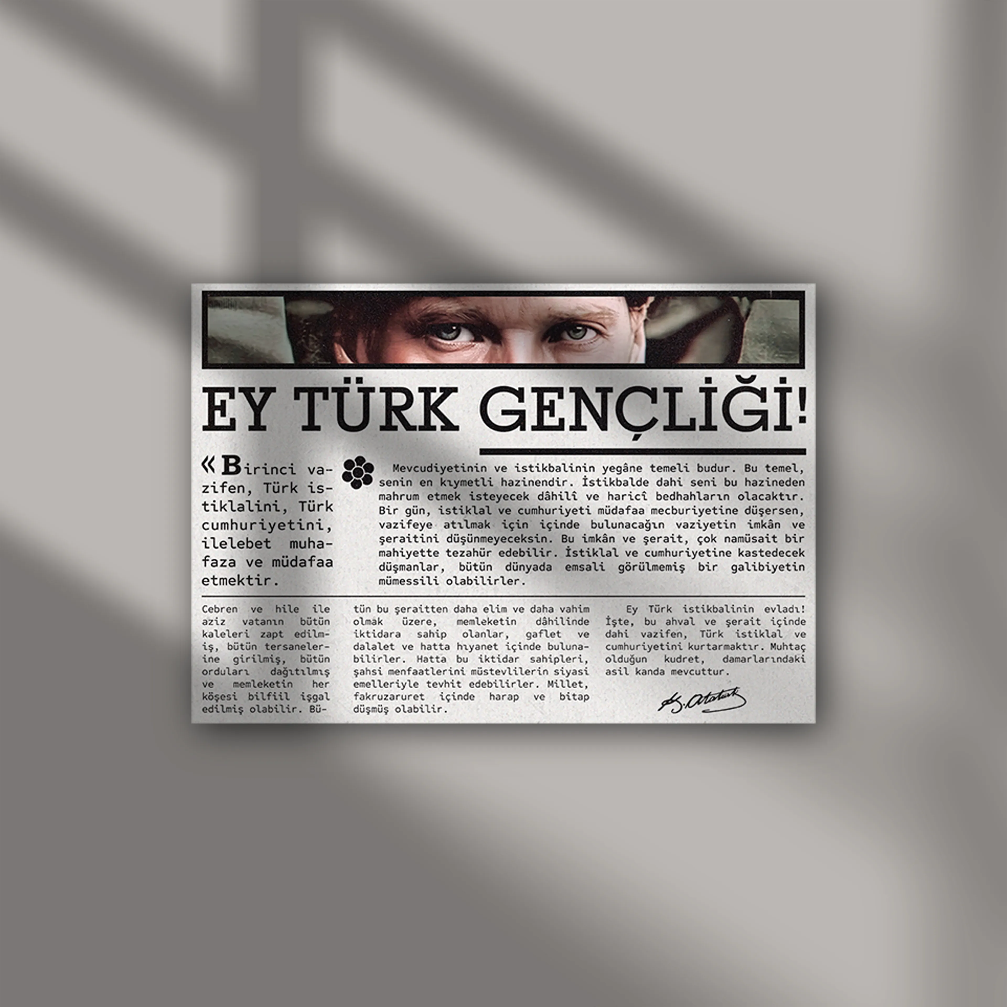 Gençliğe Hitabe A5