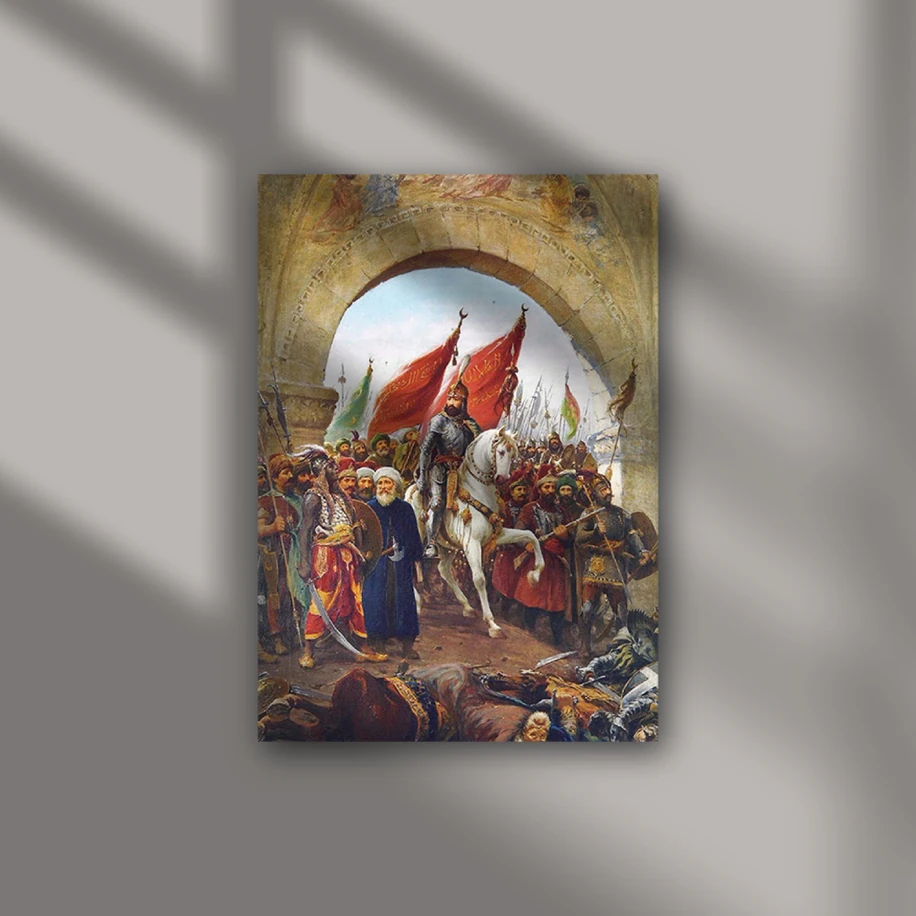 İstanbul'a Giriş Posteri (A5)