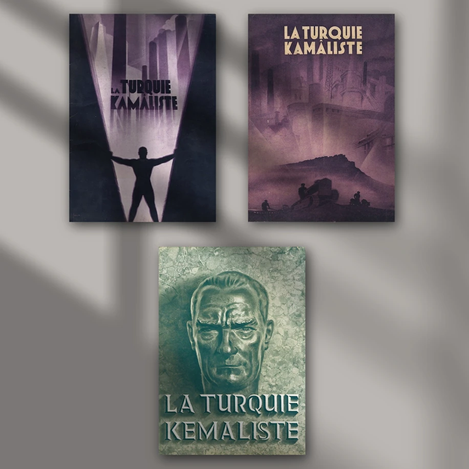La Turquie Kemaliste A5 Poster (Üçlü Set)