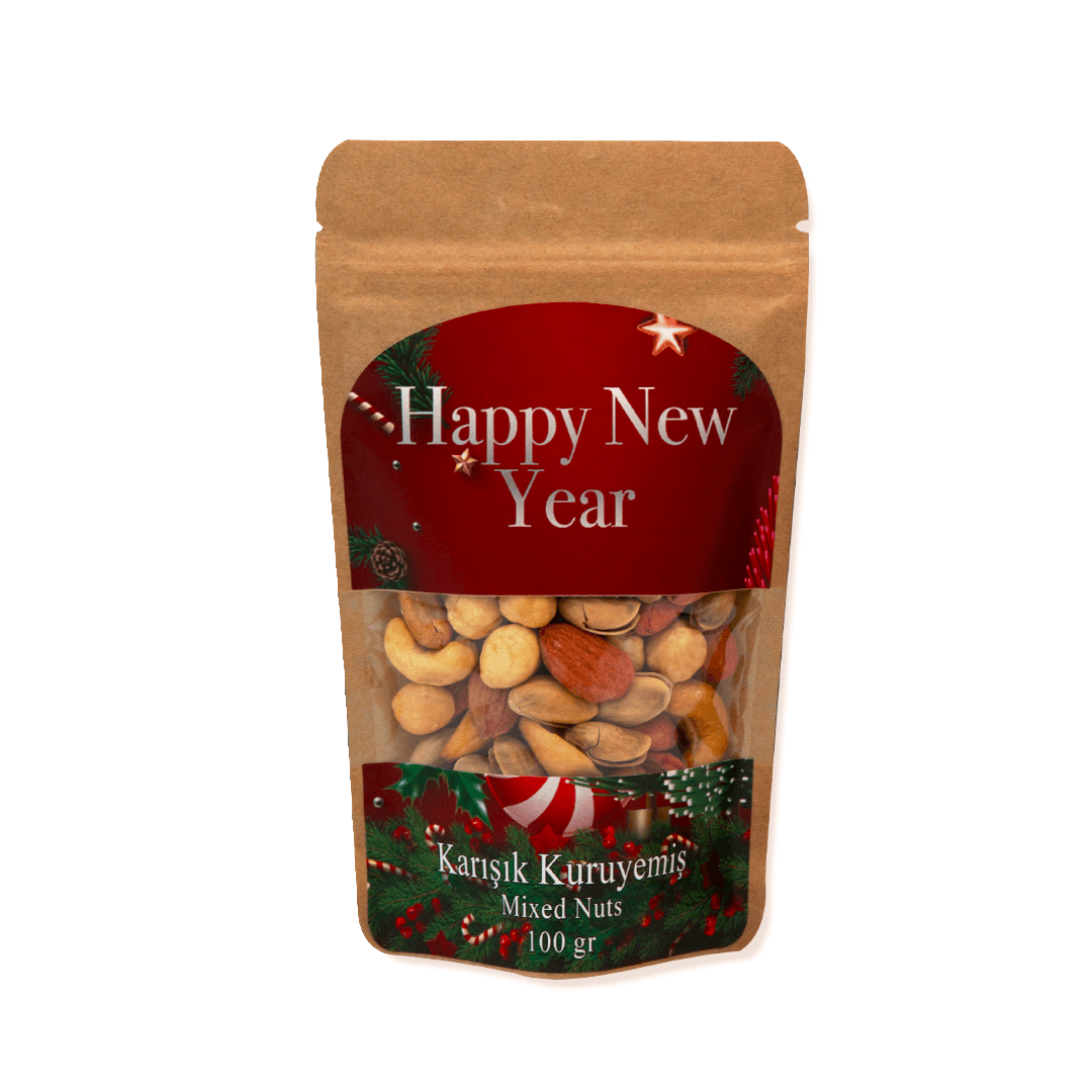 Yılbaşı Çerezi – Karışık Kuruyemiş – Happy New Year