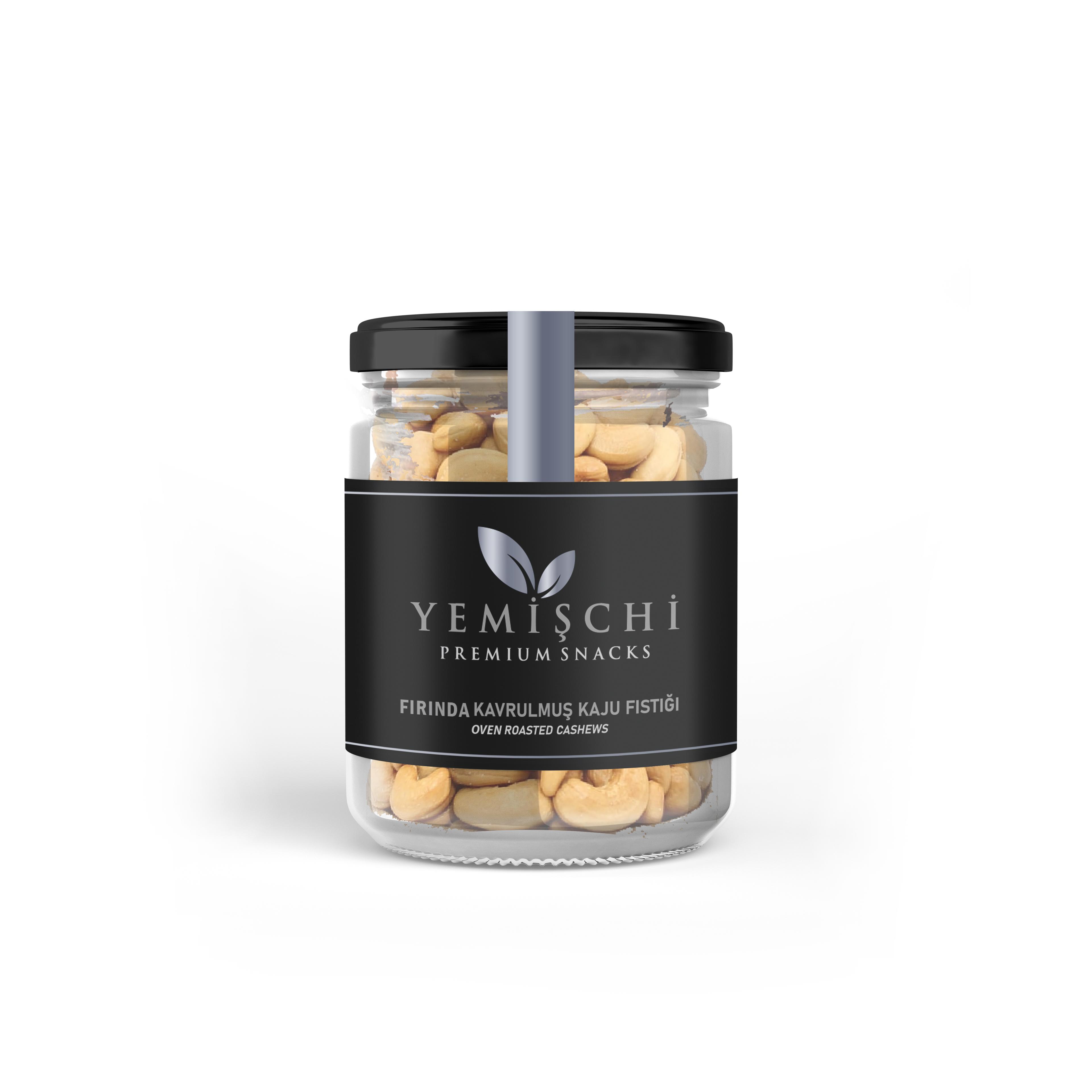 Cam kavanozda Fırında Kavurma Kaju Fıstığı 85 gr