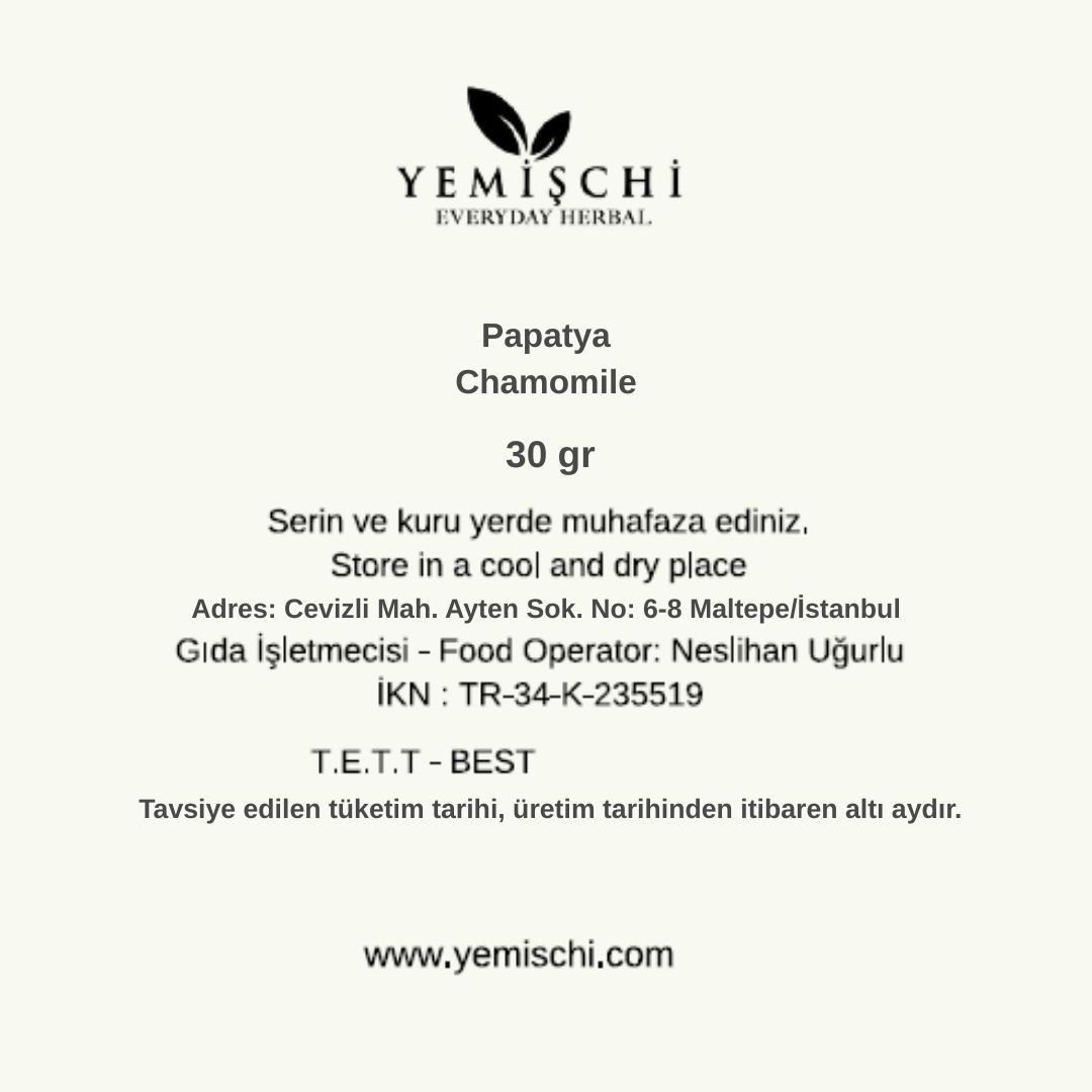 Cam Kavanozda Papatya-30GR