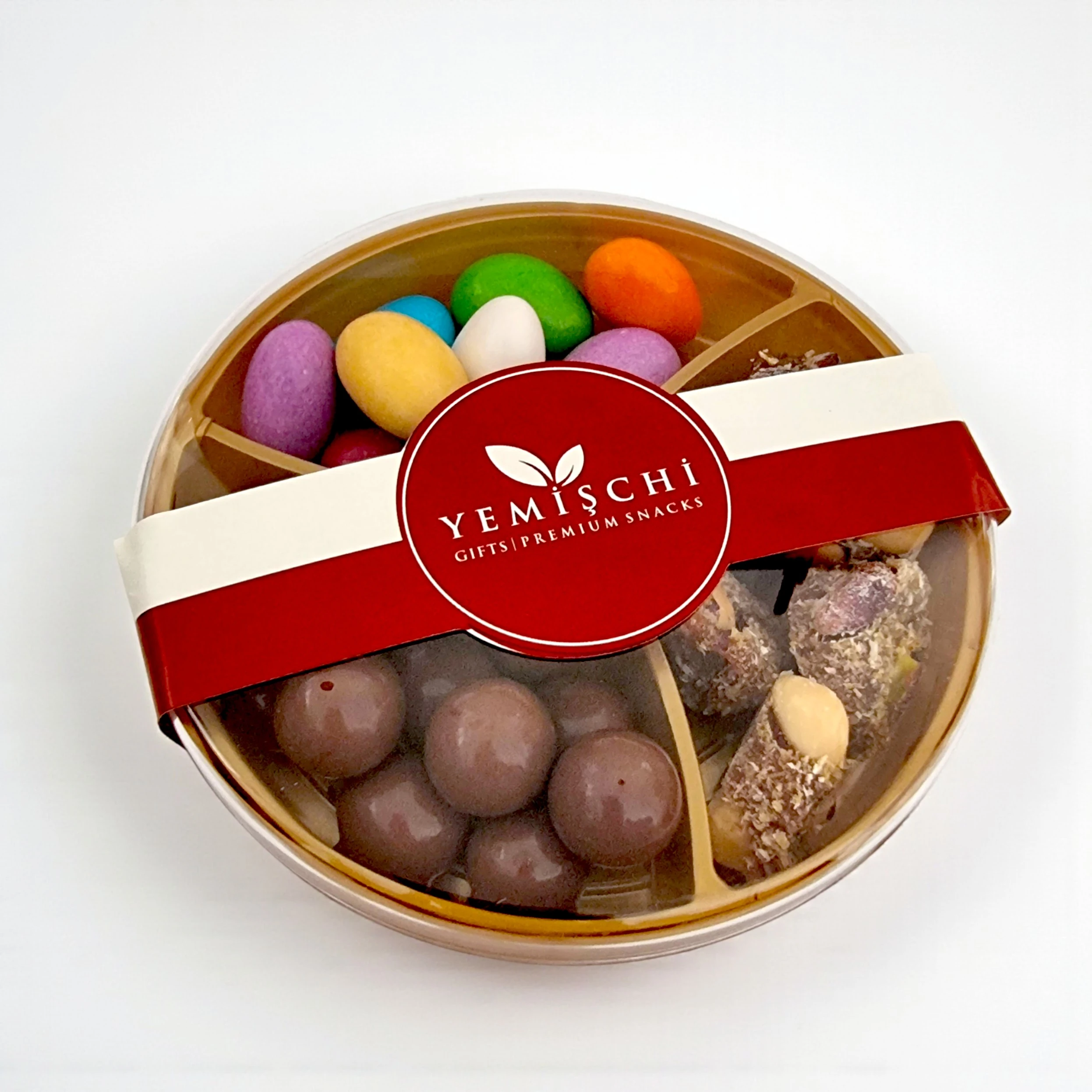 Karışık Draje ve Cezerye Kutusu -Renkli, Şık, Lezzetli!