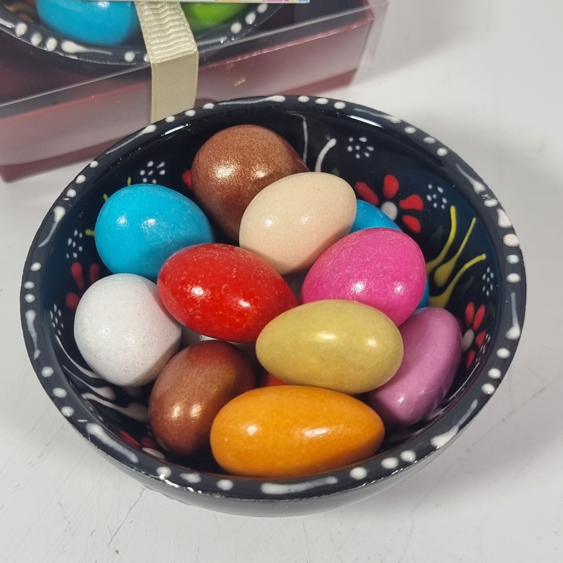 Çikolata Kaplı Renkli Badem Draje-Nikah Şekeri