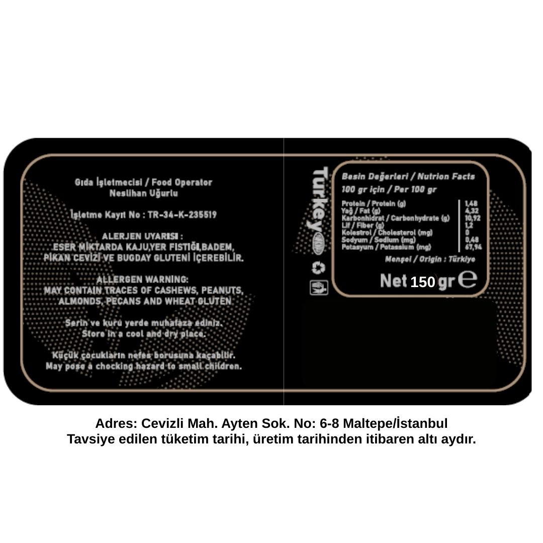 Cam Kavanozda Çikolatalı Fındık Draje 150gr