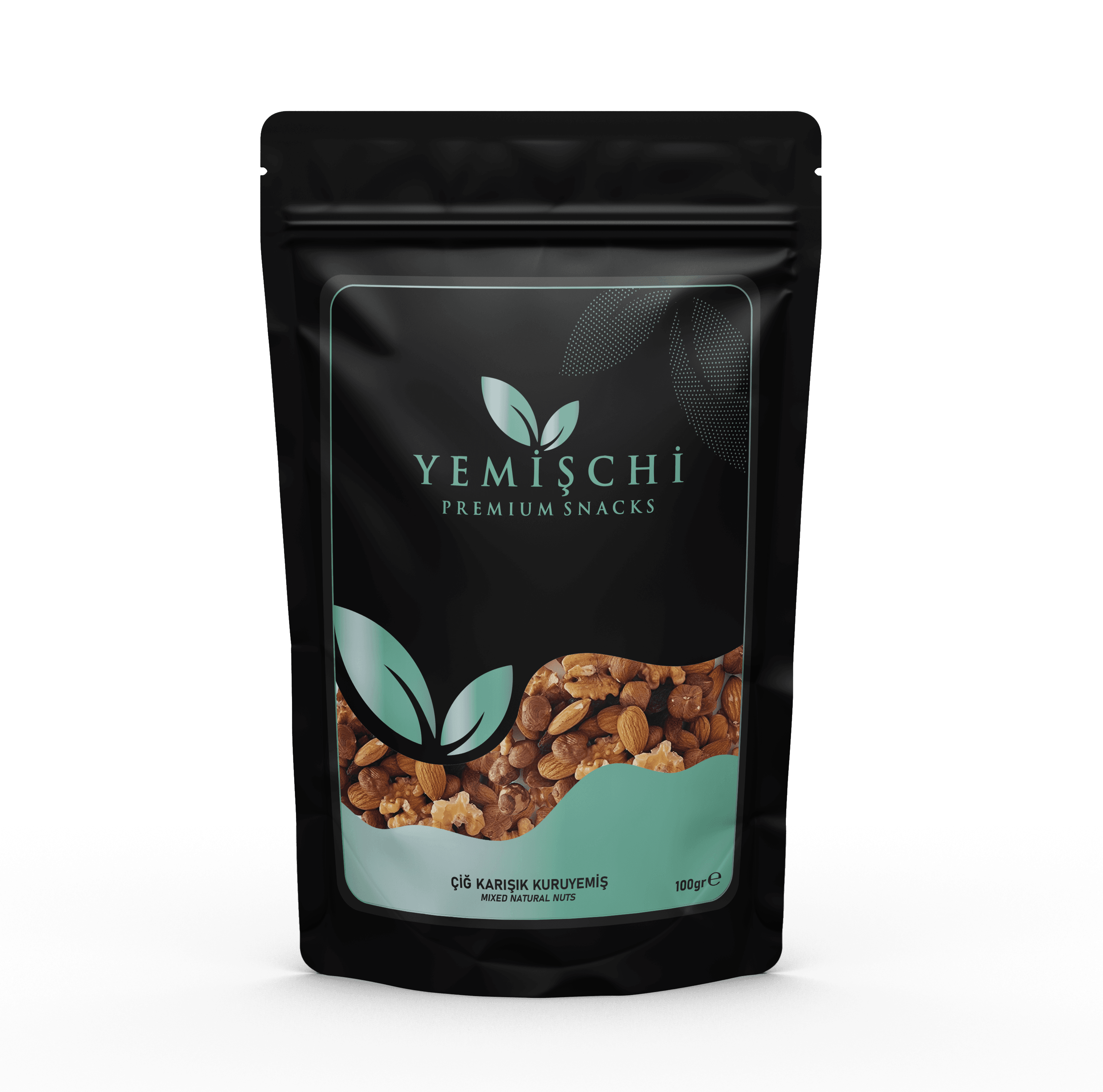 Karışık Çiğ Kuruyemiş-Sağlıklı Atıştırmalık - 100gr