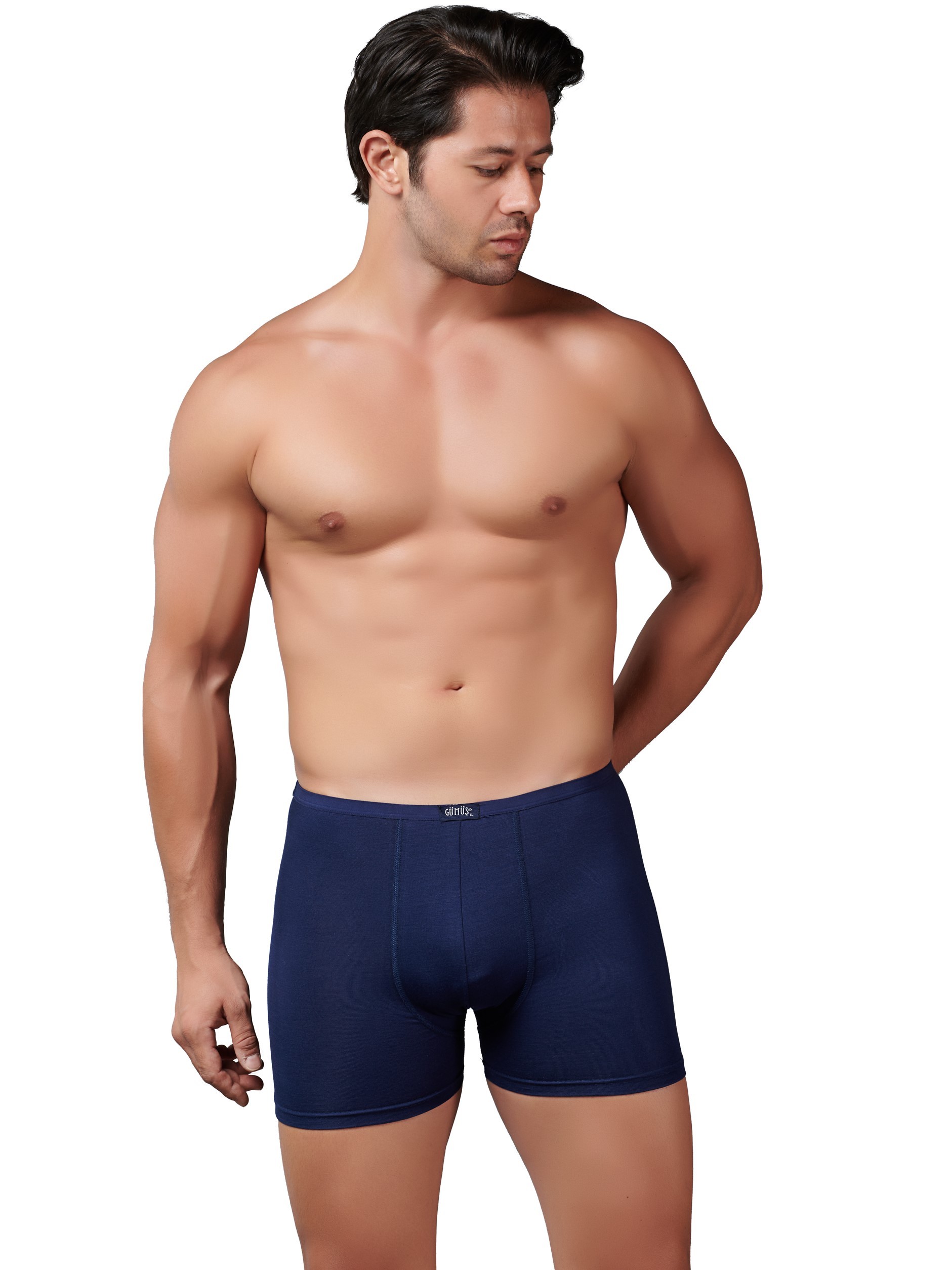 8007 Bambu İnce Bel Elastan Boxer