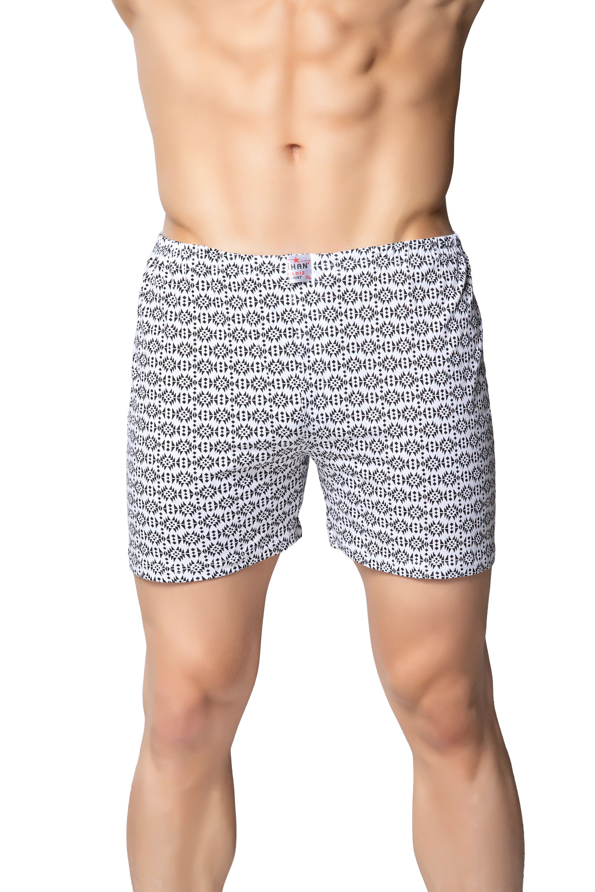 2010 Erkek Penye Boxer Short 