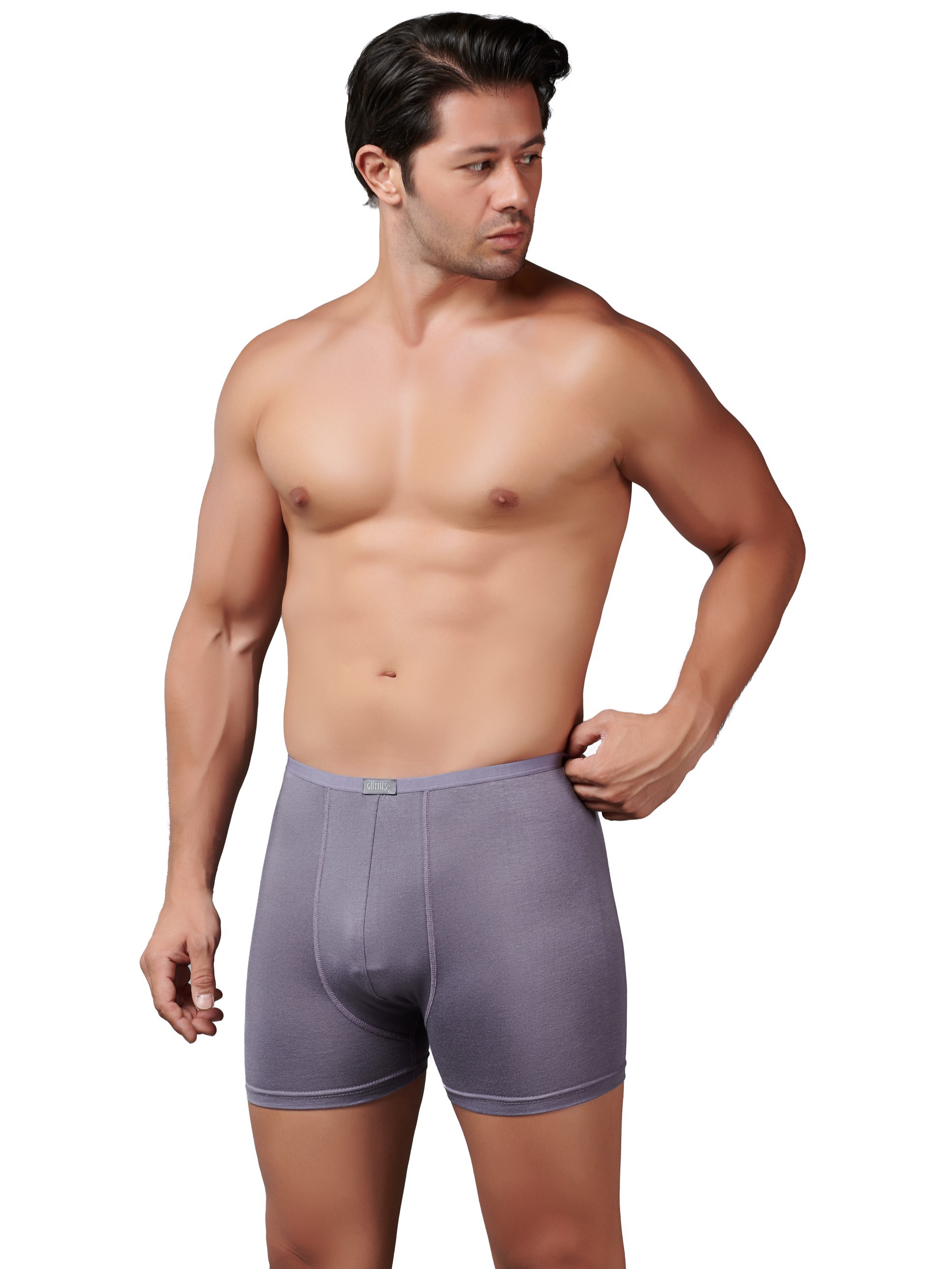 8007 Bambu İnce Bel Elastan Boxer