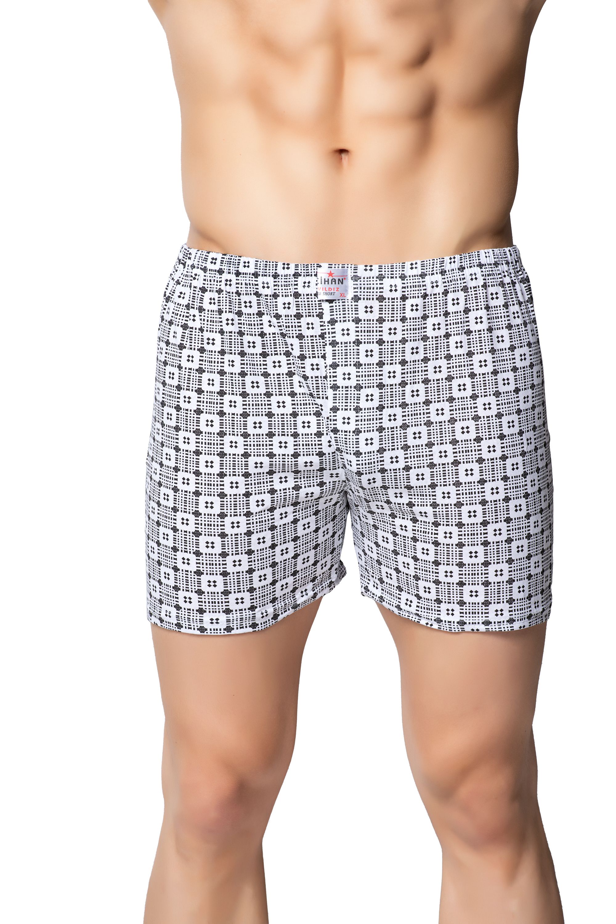 2010 Erkek Penye Boxer Short 