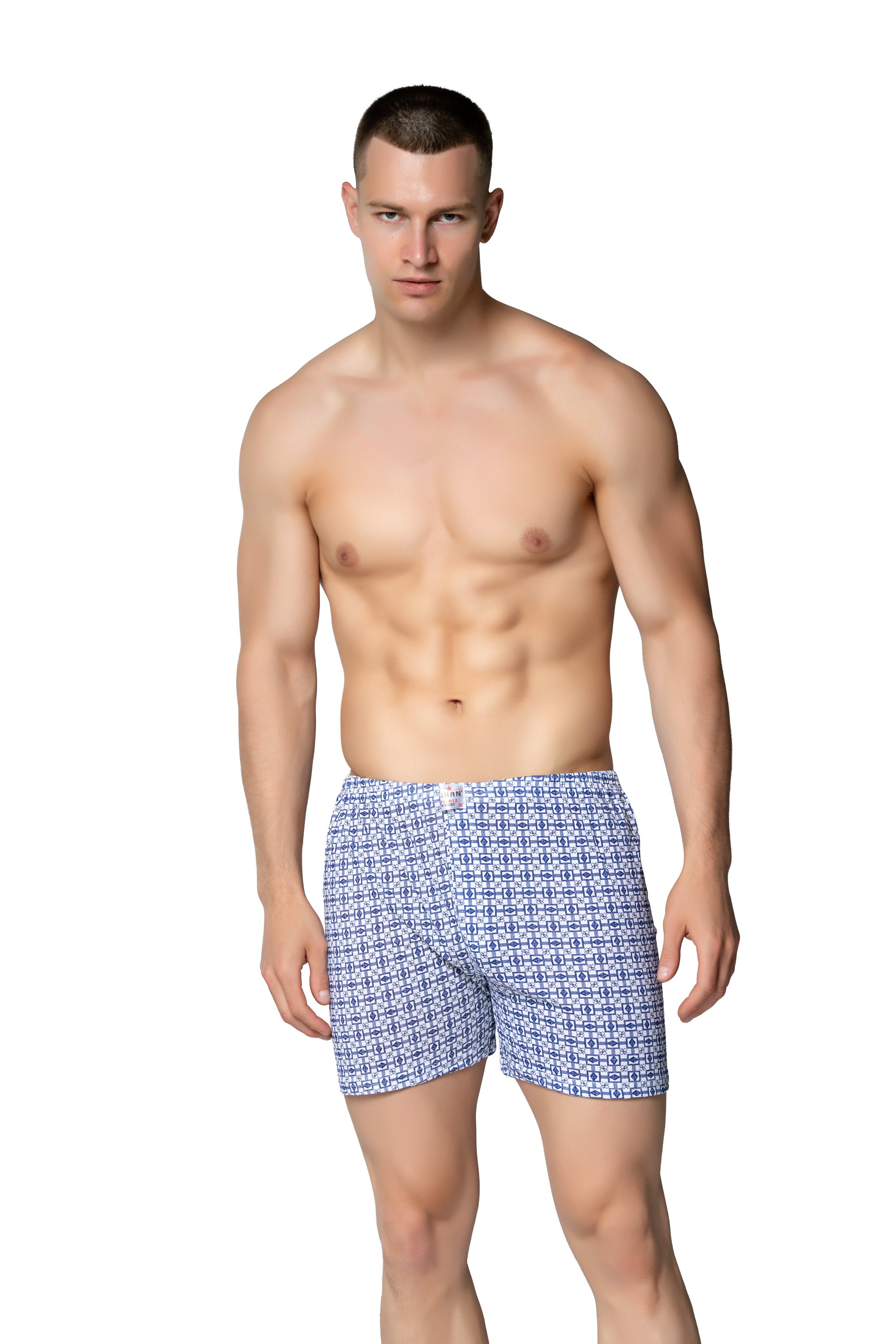 2010 Erkek Penye Boxer Short 