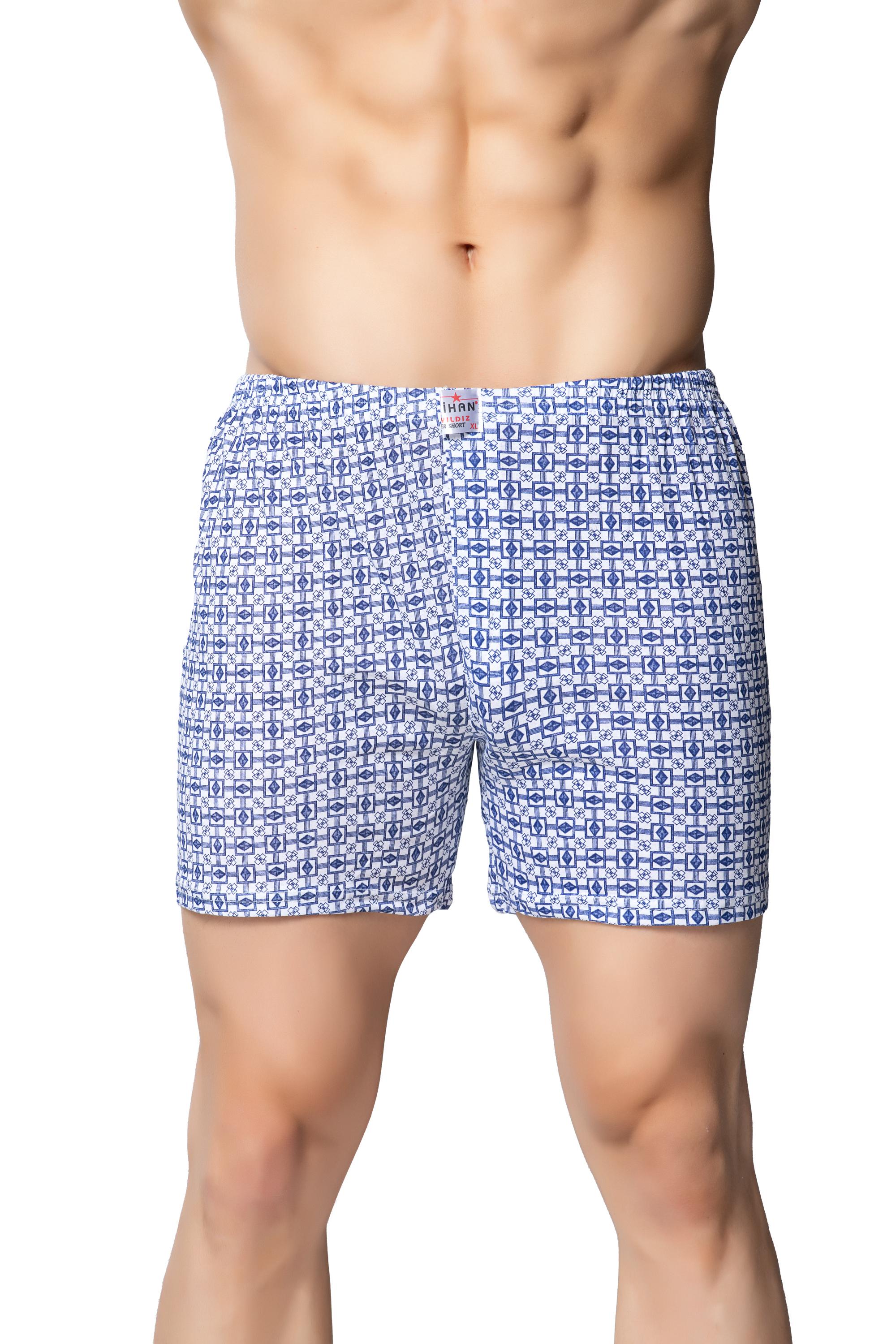 2010 Erkek Penye Boxer Short 