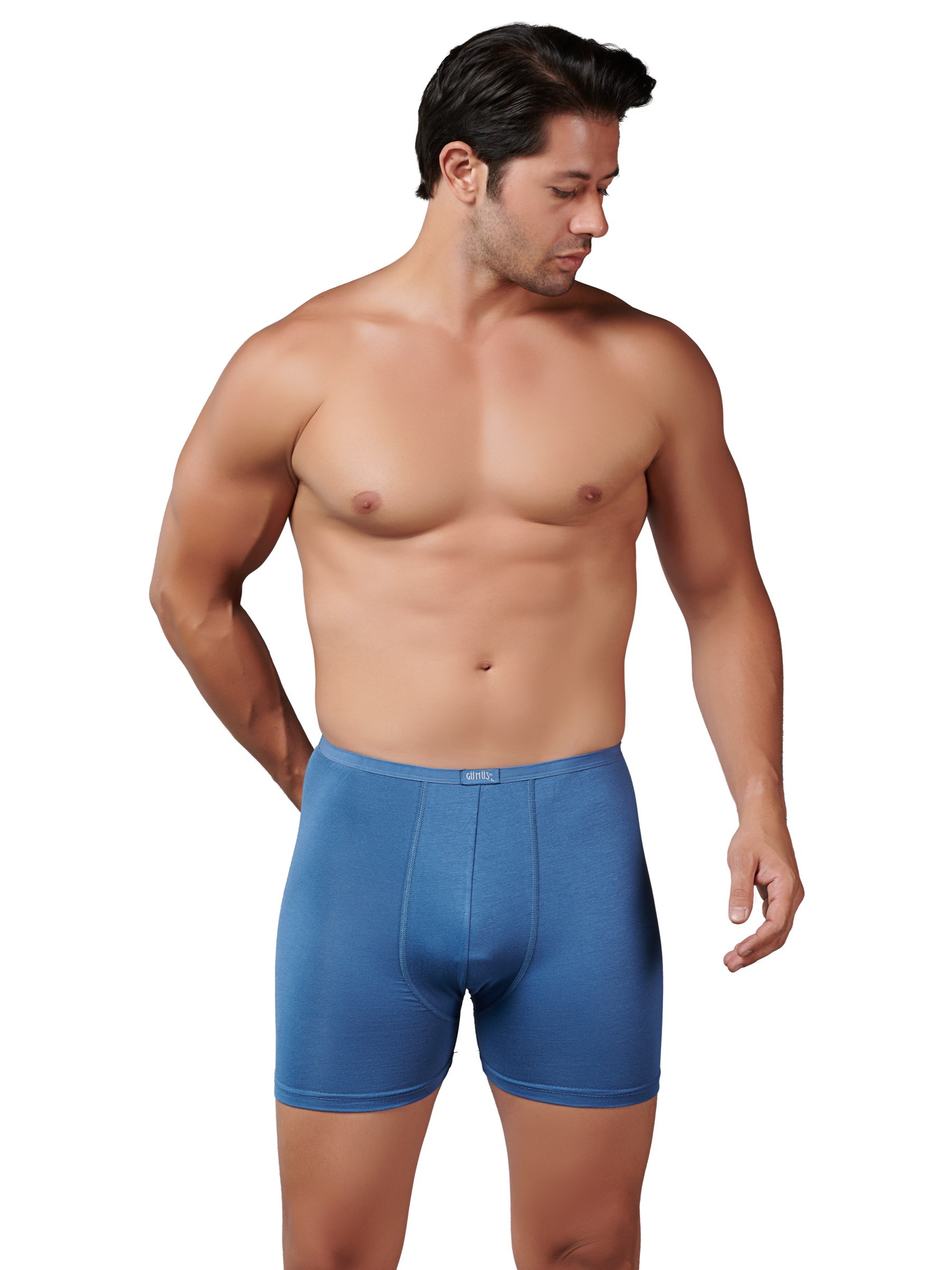 8007 Bambu İnce Bel Elastan Boxer