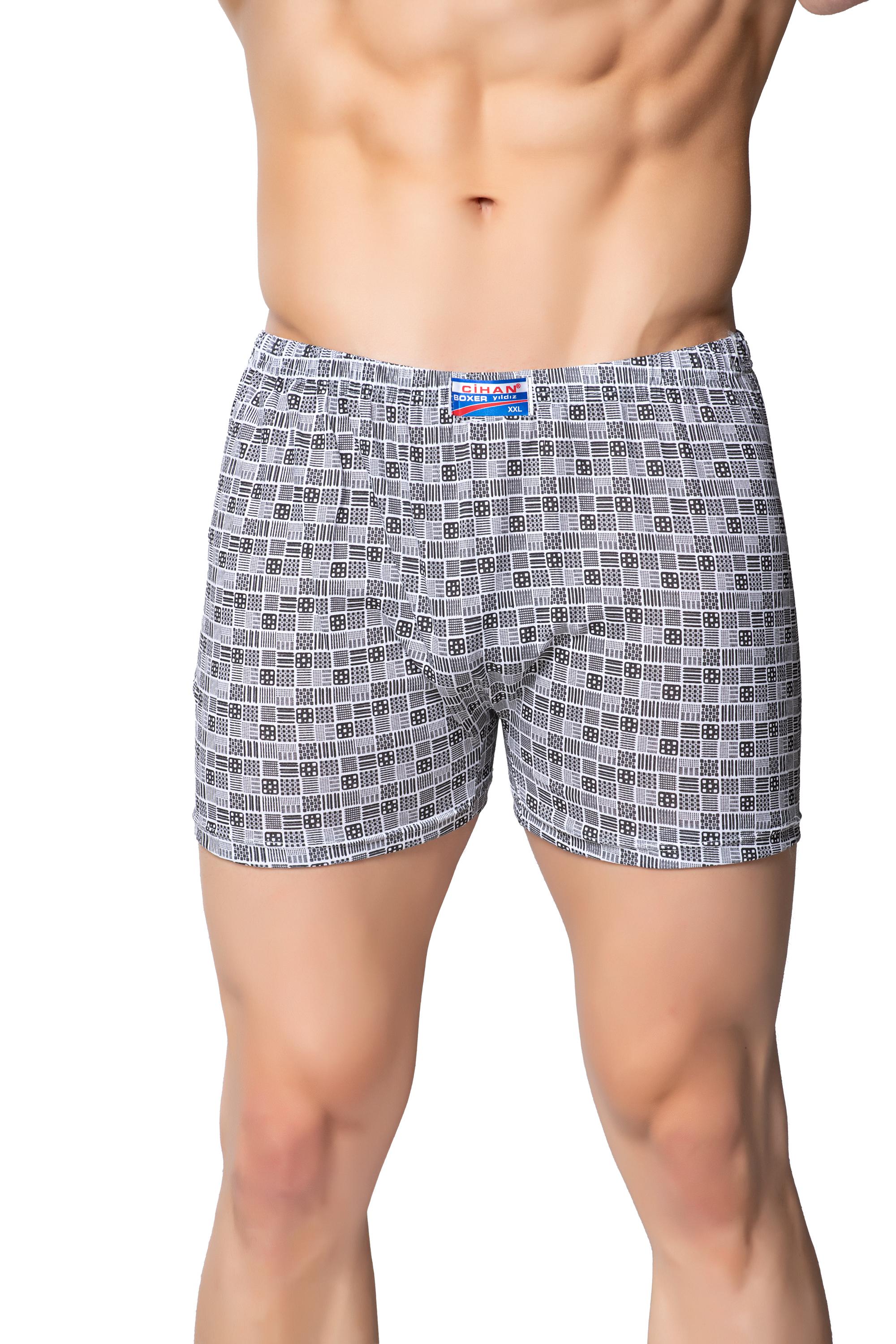 2022 Erkek Penye Ekonomik Boxer Short 