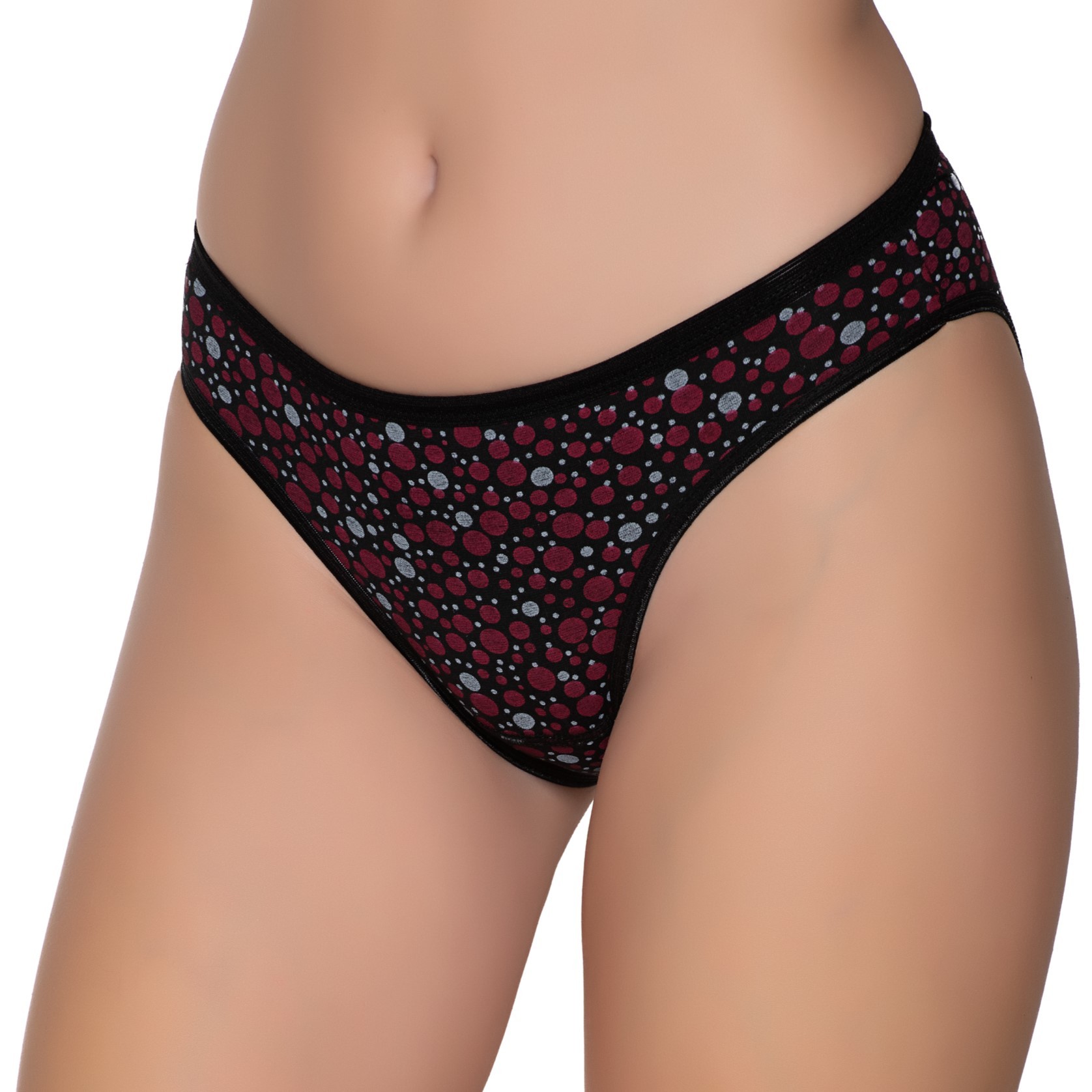 1065 / 804 Kadın Likralı Geometrik Desenli Bikini