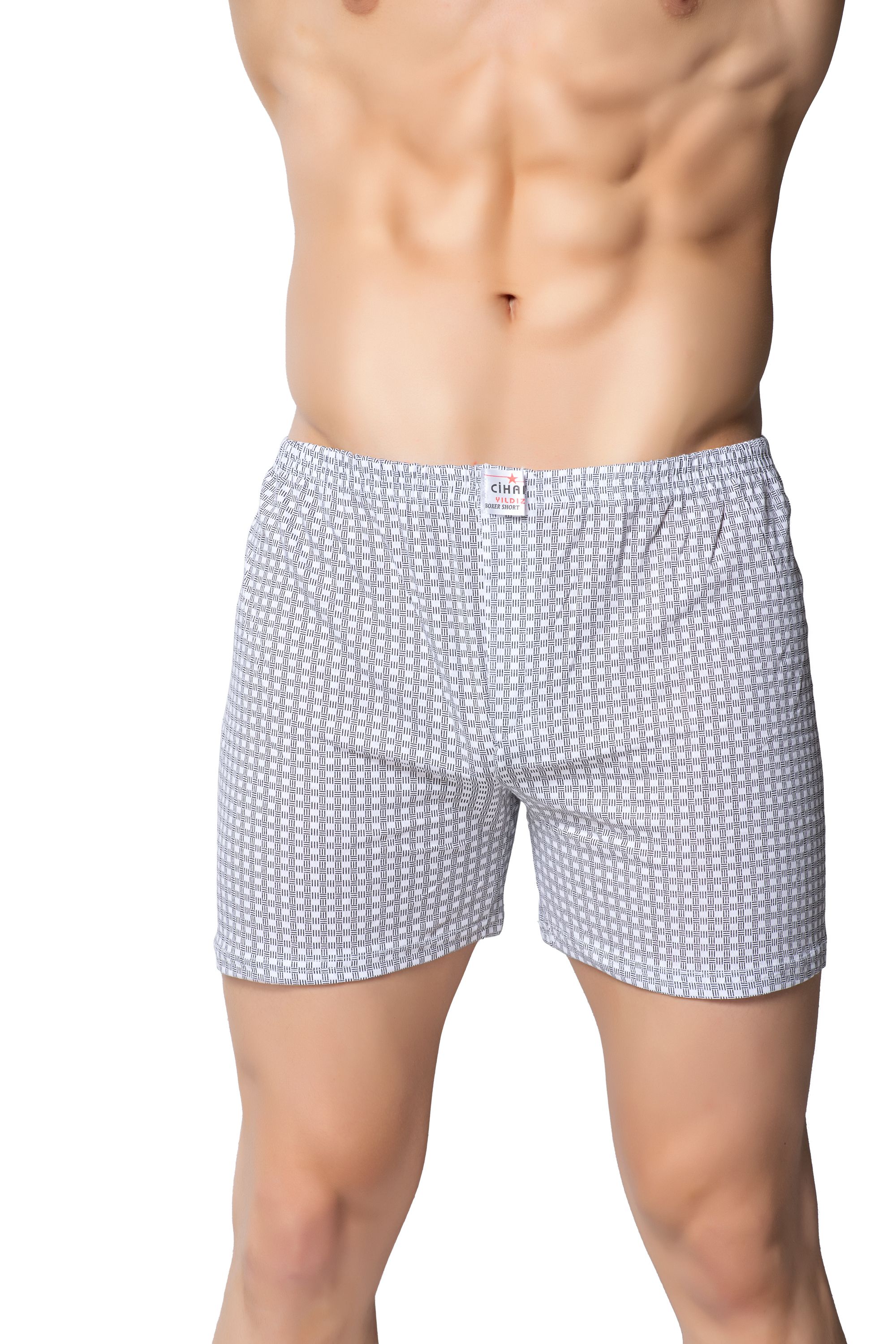 2010 Erkek Penye Boxer Short 