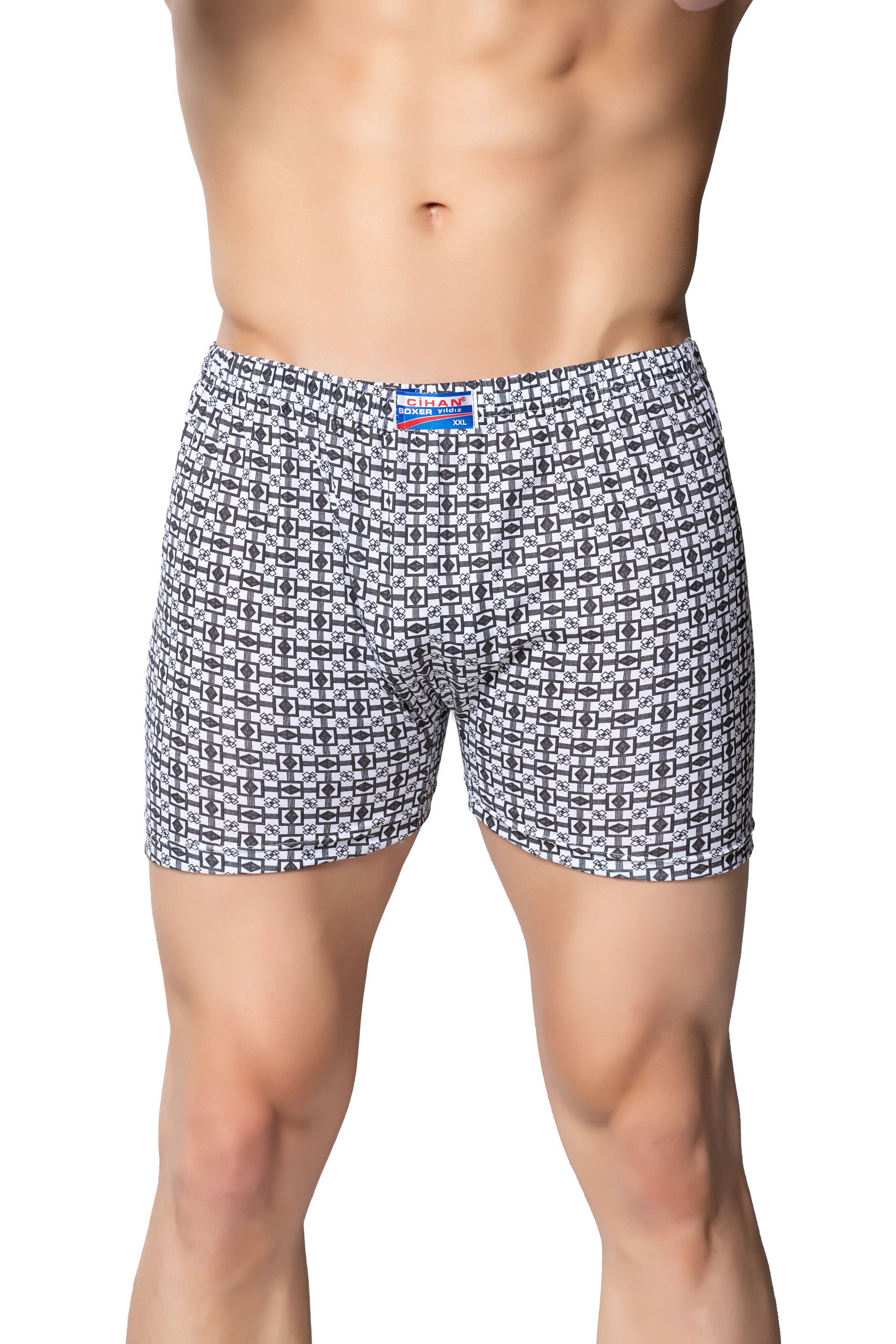 2022 Erkek Penye Ekonomik Boxer Short 