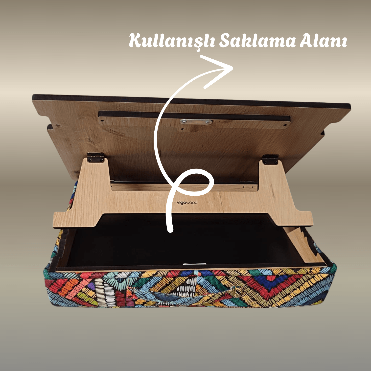  RENKLİ MİNDERLİ KİTAP OKUMA STANDI 