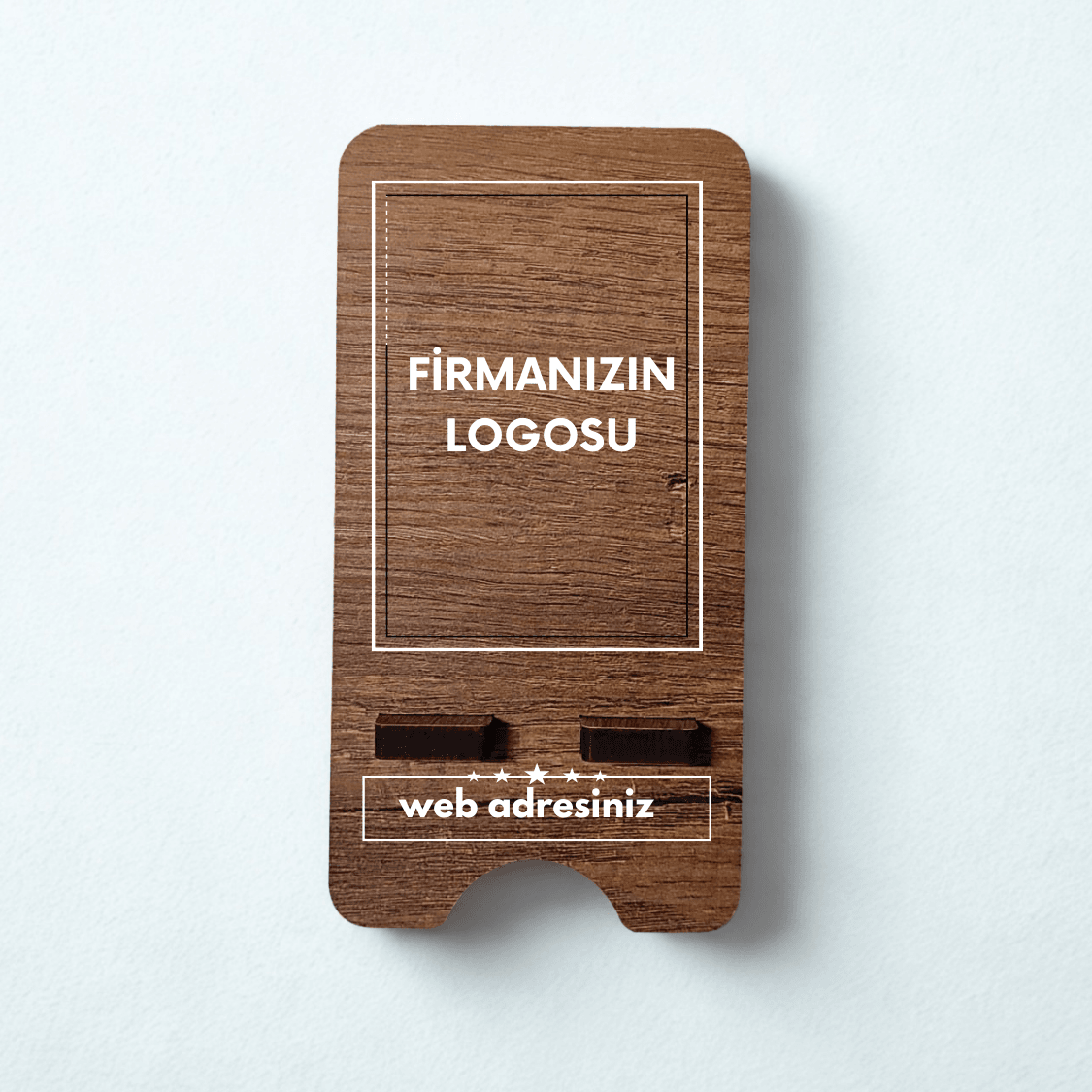 AHŞAP TELEFON STANDI-50'Li