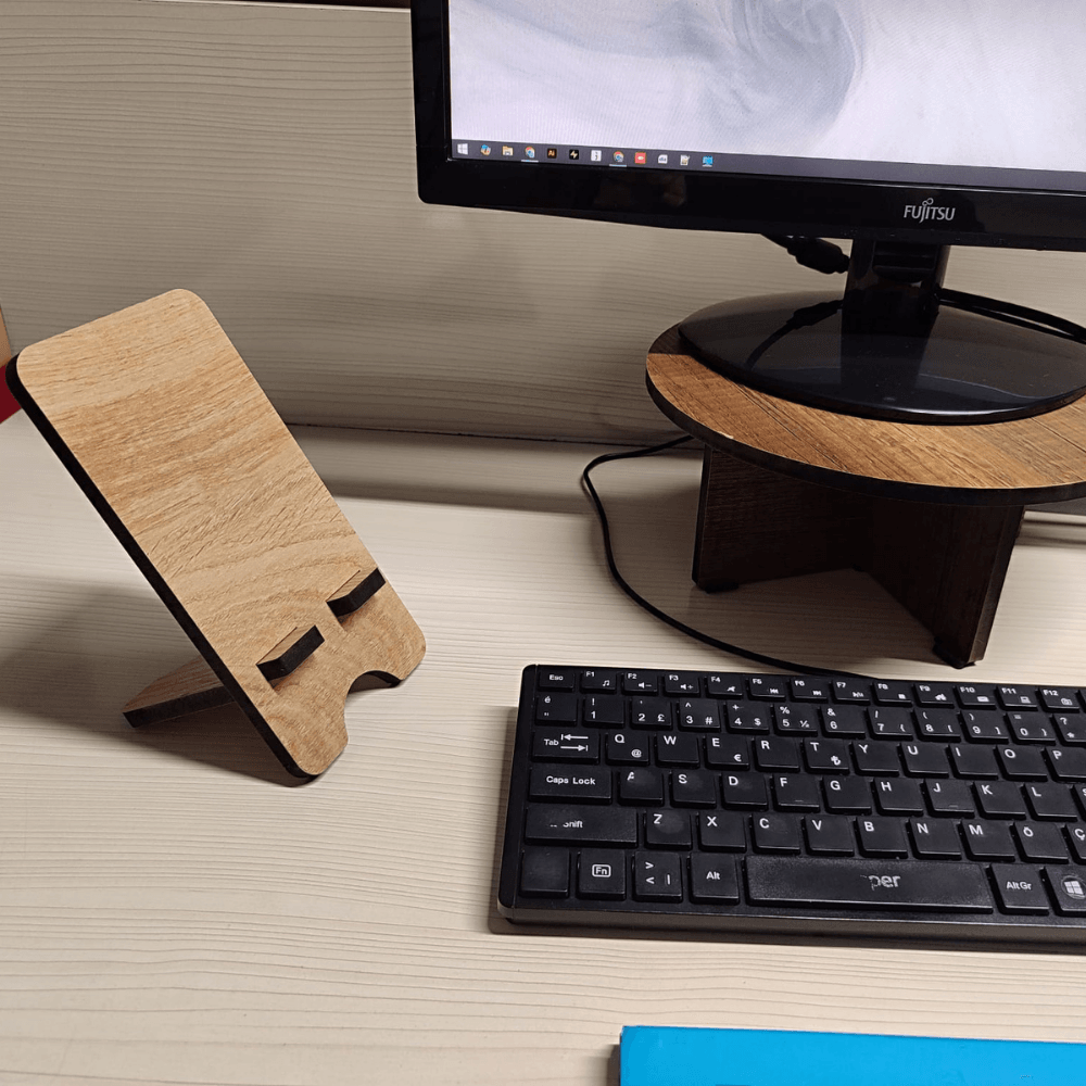 AHŞAP TELEFON STANDI-10'LU